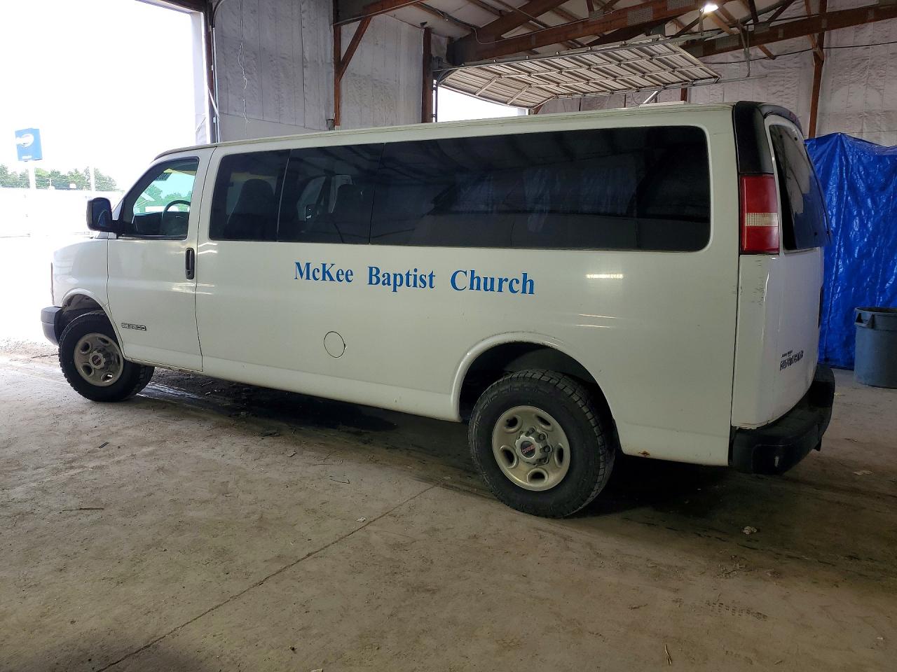 2003 Gmc Savana G3500 White vin: 1GJHG39UX31188622