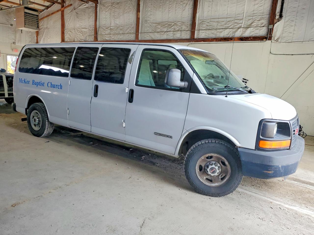 2003 Gmc Savana G3500 White vin: 1GJHG39UX31188622