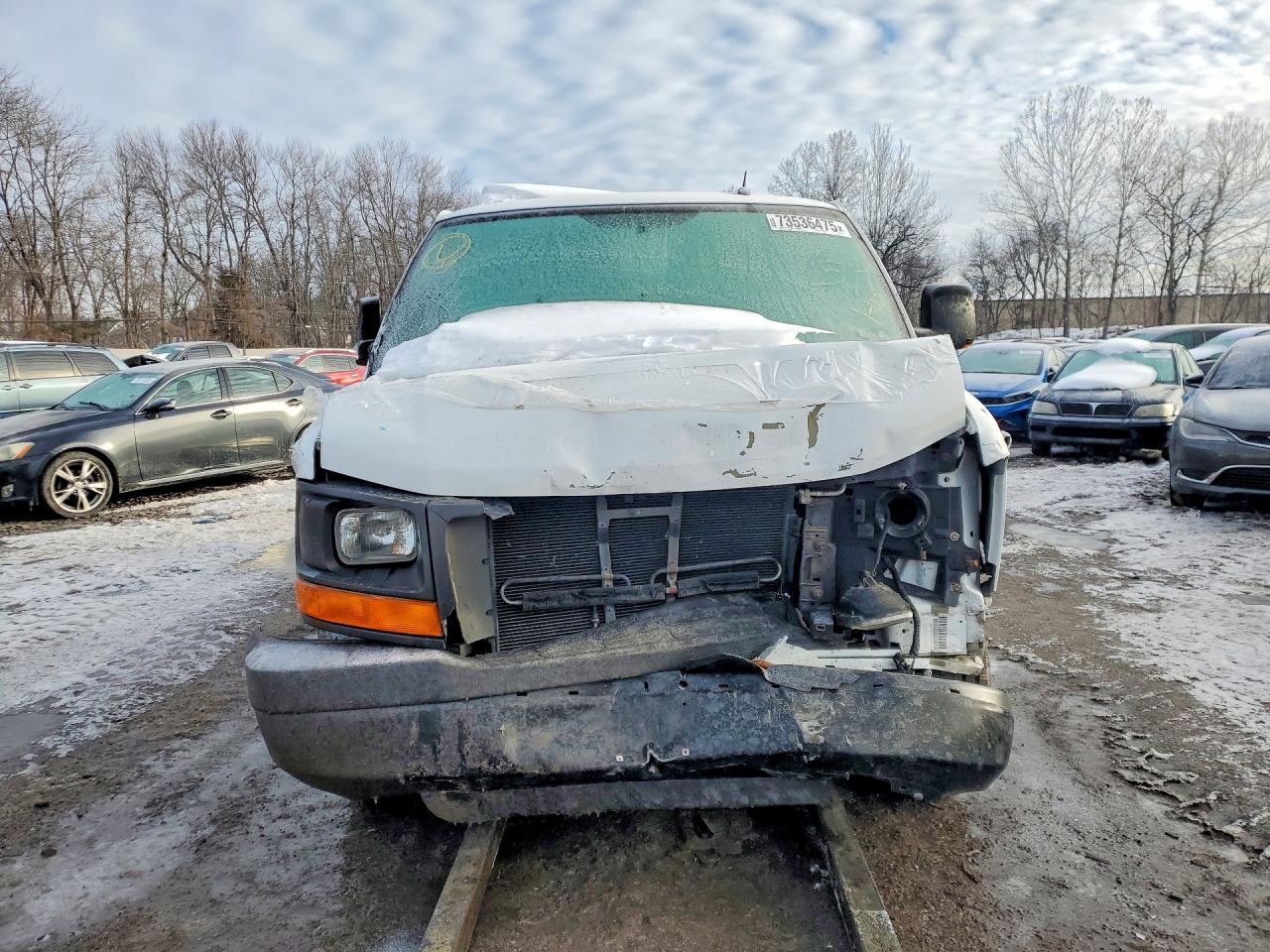 2012 Gmc Savana G2500 Ls White vin: 1GJW7PFA2C1174657