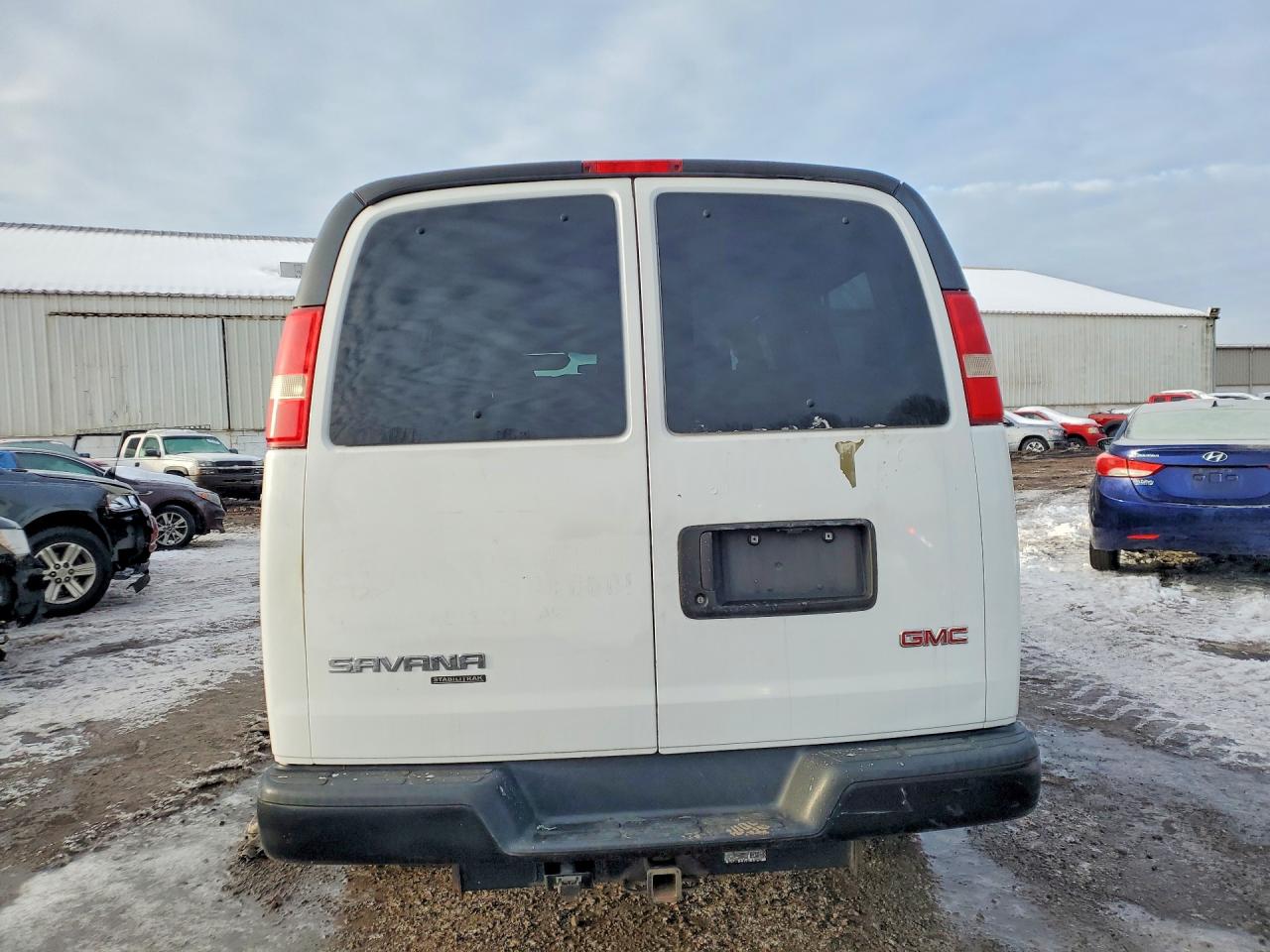 2012 Gmc Savana G2500 Ls White vin: 1GJW7PFA2C1174657