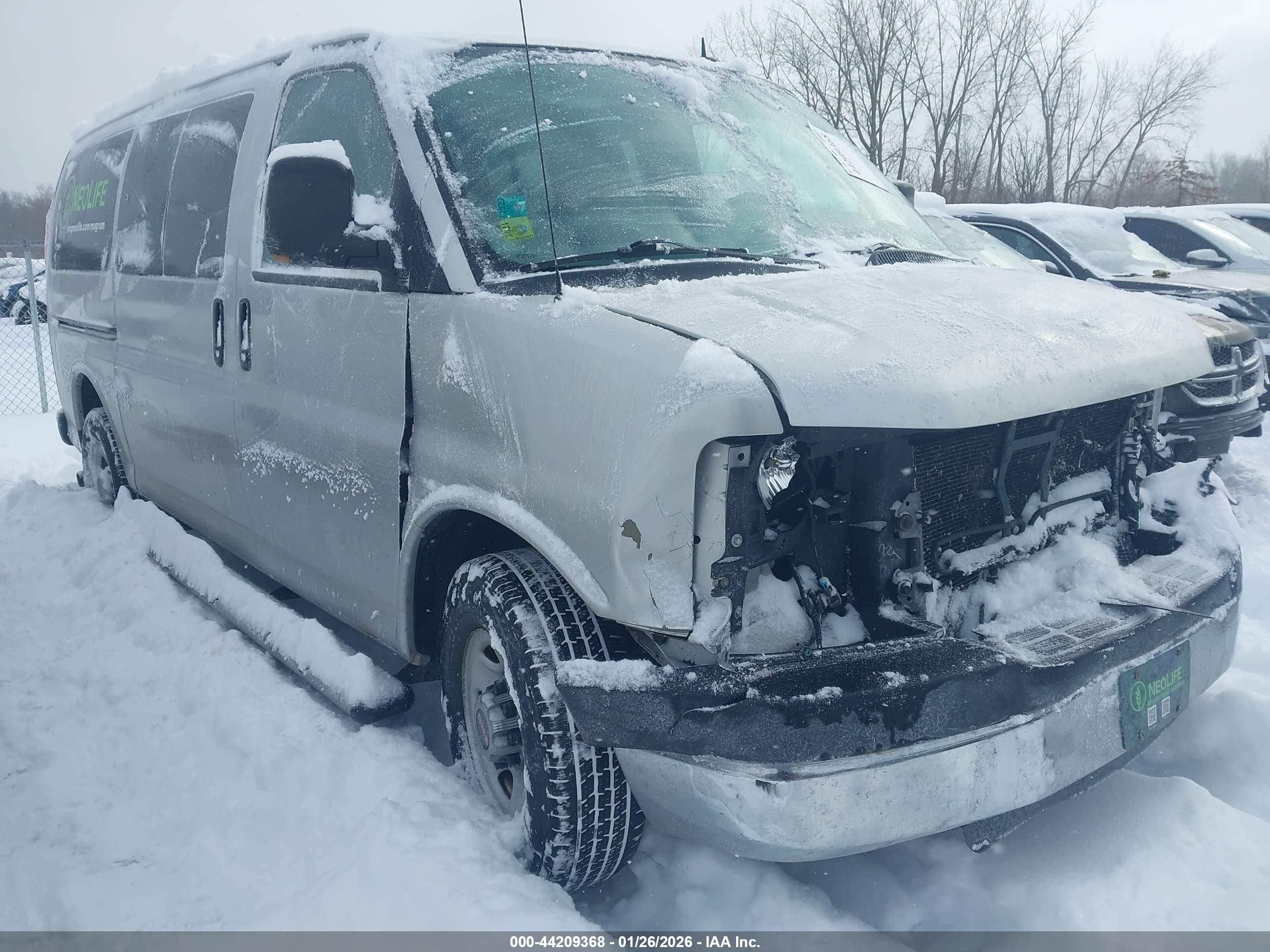 2012 Gmc Savana 2500 Lt Серебряный vin: 1GJW7RFG1C1189523