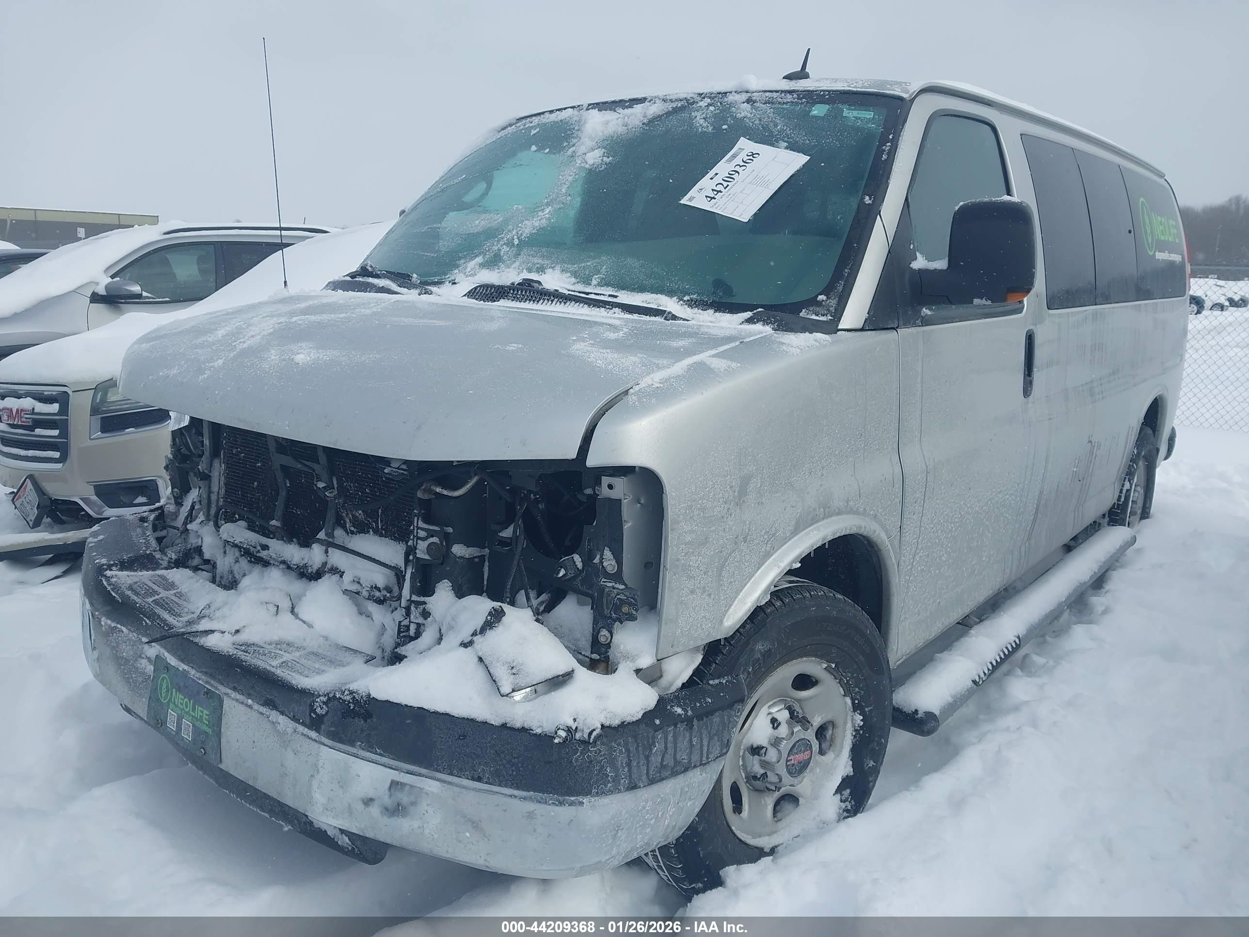 2012 Gmc Savana 2500 Lt Серебряный vin: 1GJW7RFG1C1189523