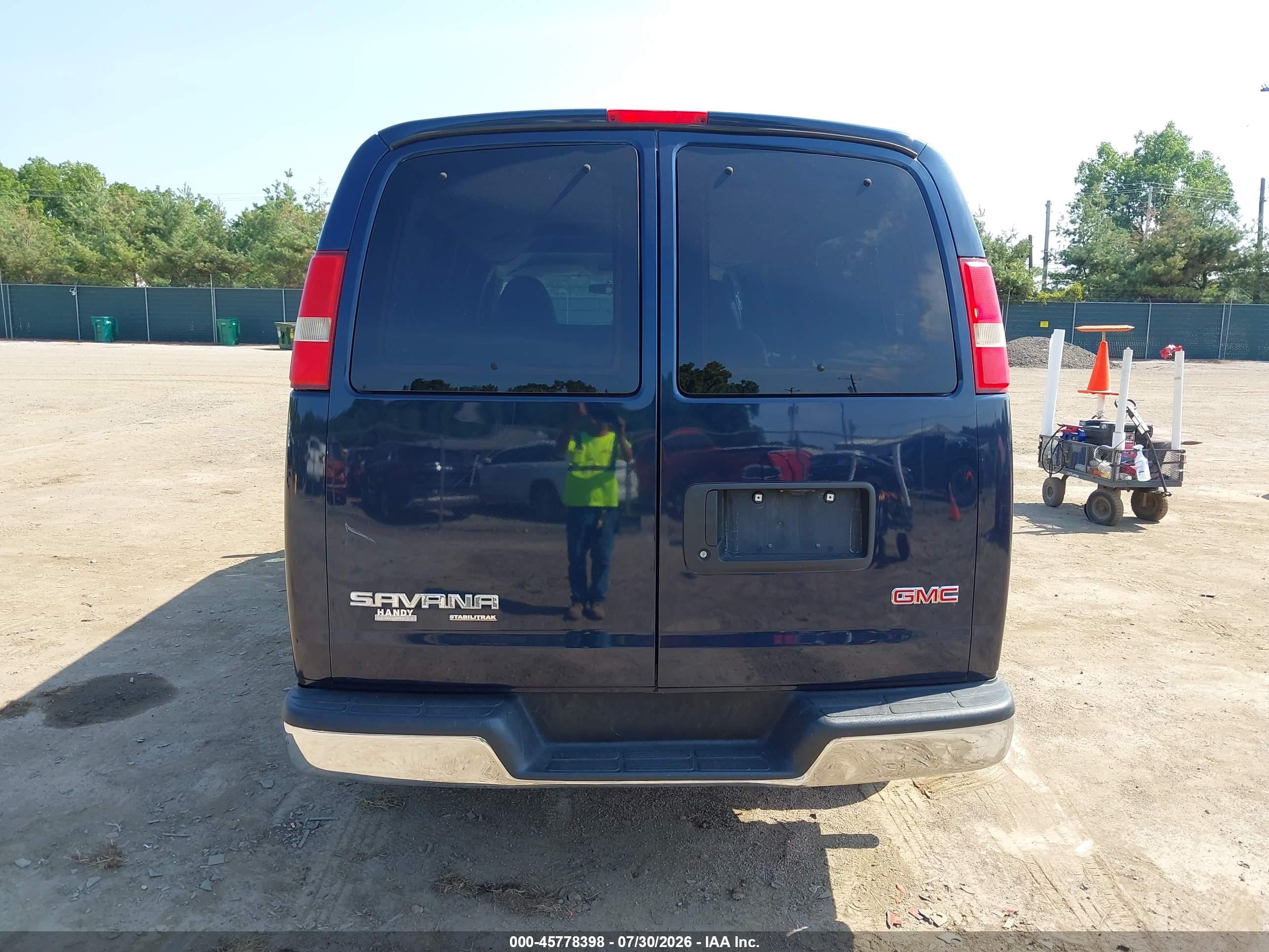 2012 Gmc Savana 3500 Lt Navy vin: 1GJZ71FG2C1172292