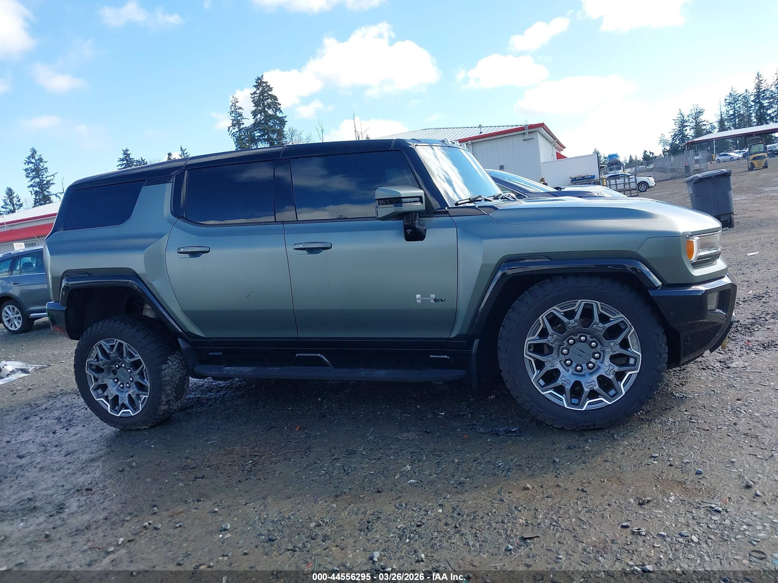 2024 Gmc Hummer Ev Suv 3x Gray vin: 1GKB0RDC3RU100038