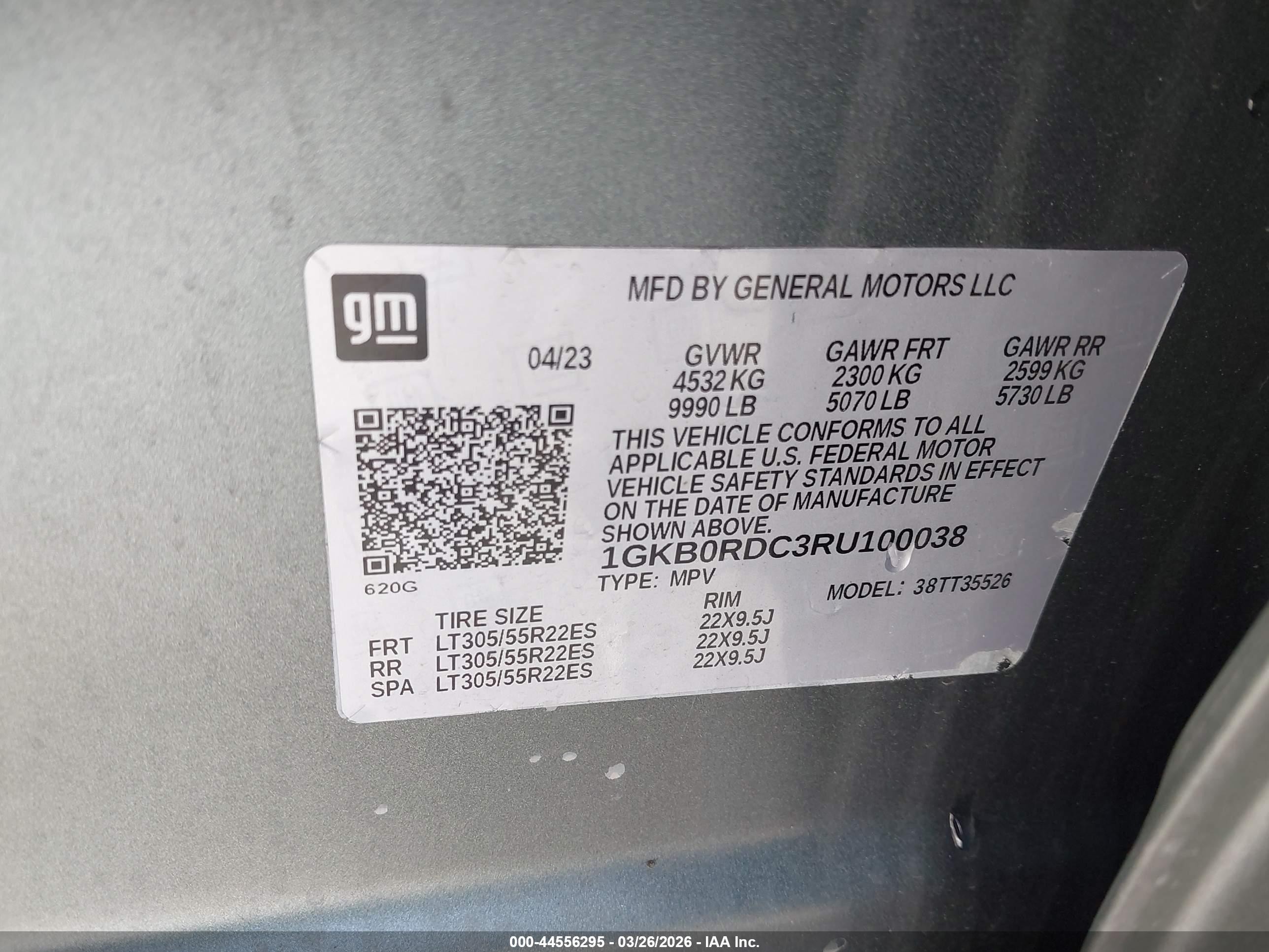 2024 Gmc Hummer Ev Suv 3x Gray vin: 1GKB0RDC3RU100038