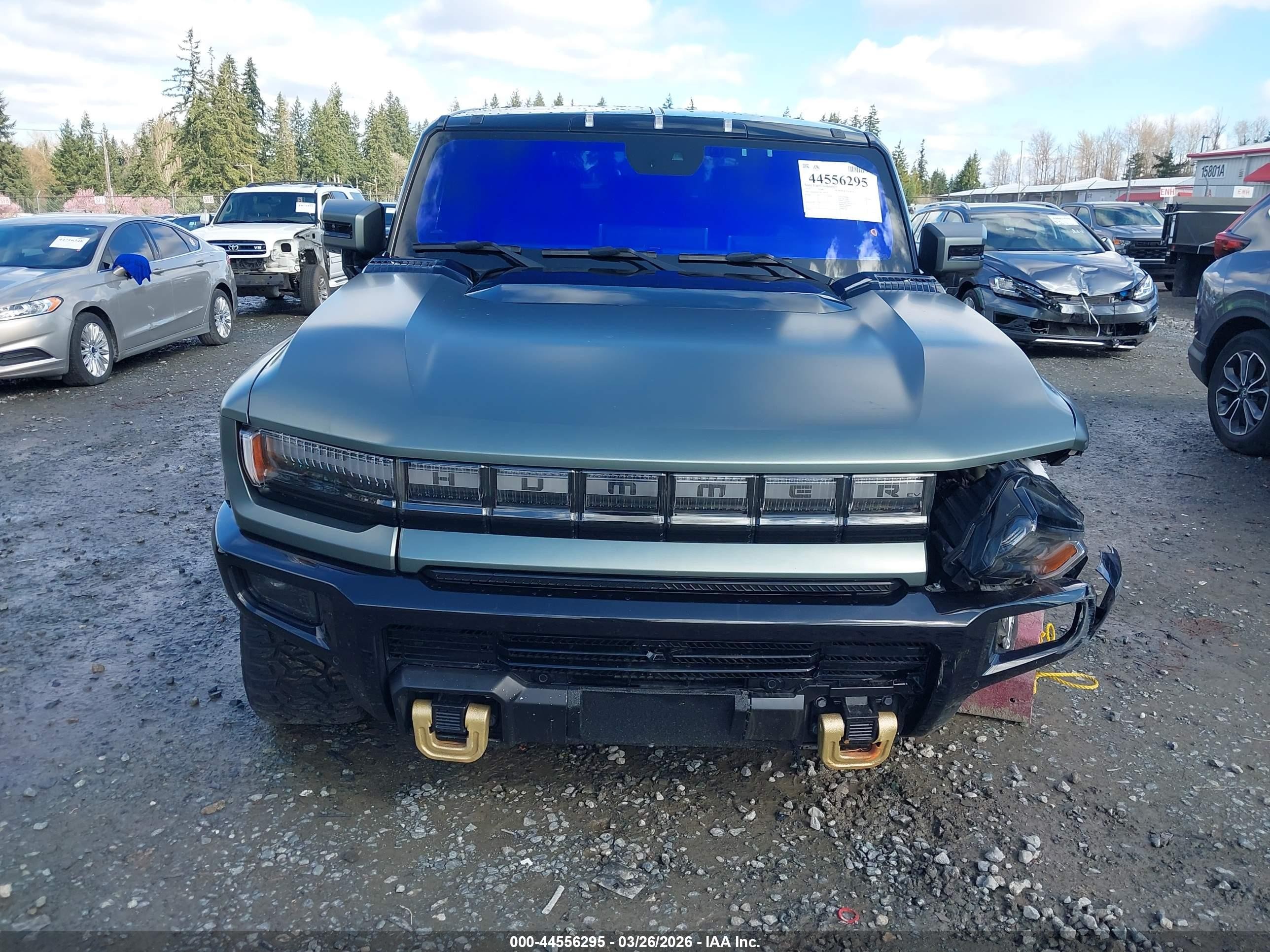 2024 Gmc Hummer Ev Suv 3x Gray vin: 1GKB0RDC3RU100038
