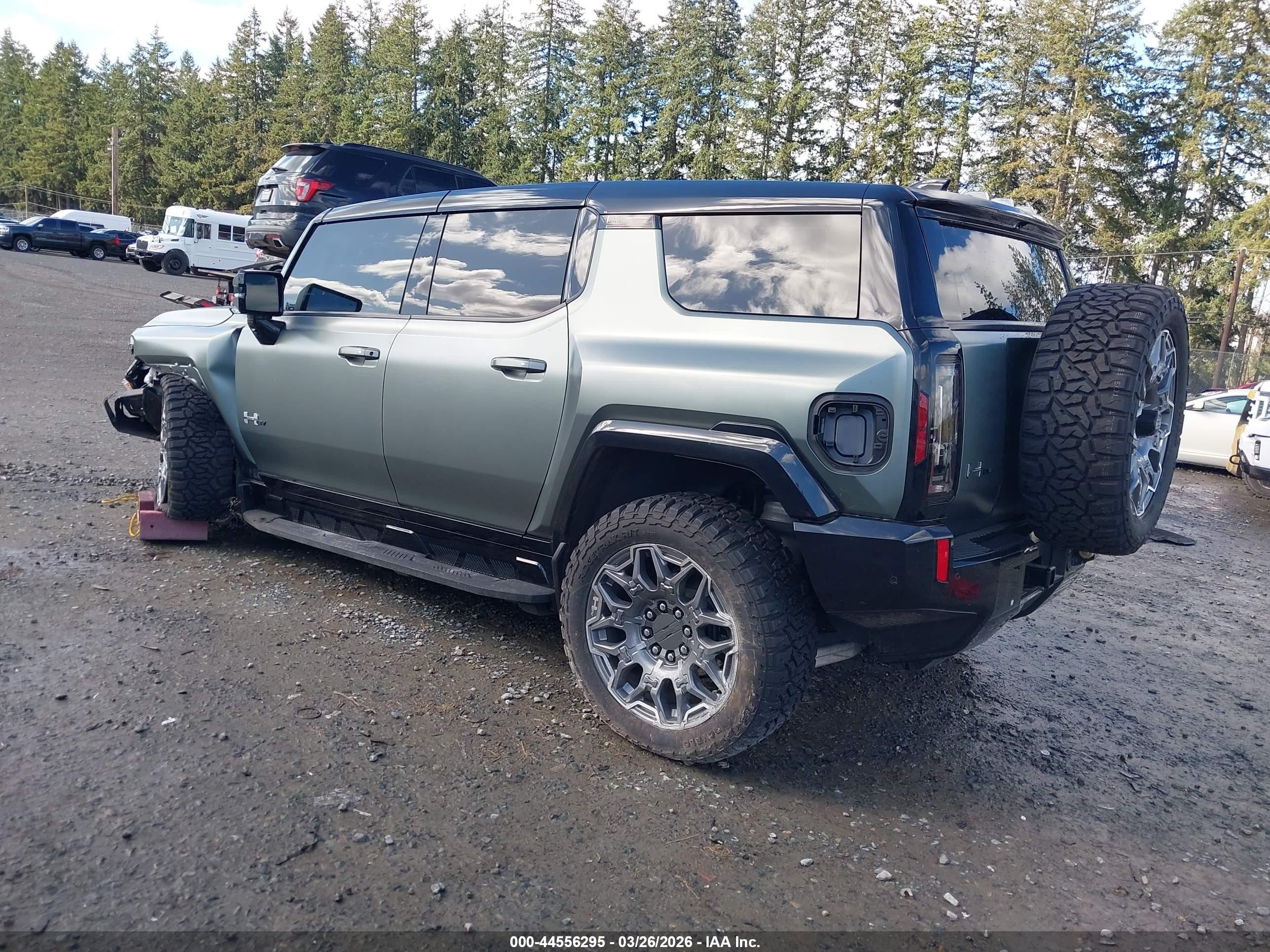 2024 Gmc Hummer Ev Suv 3x Gray vin: 1GKB0RDC3RU100038
