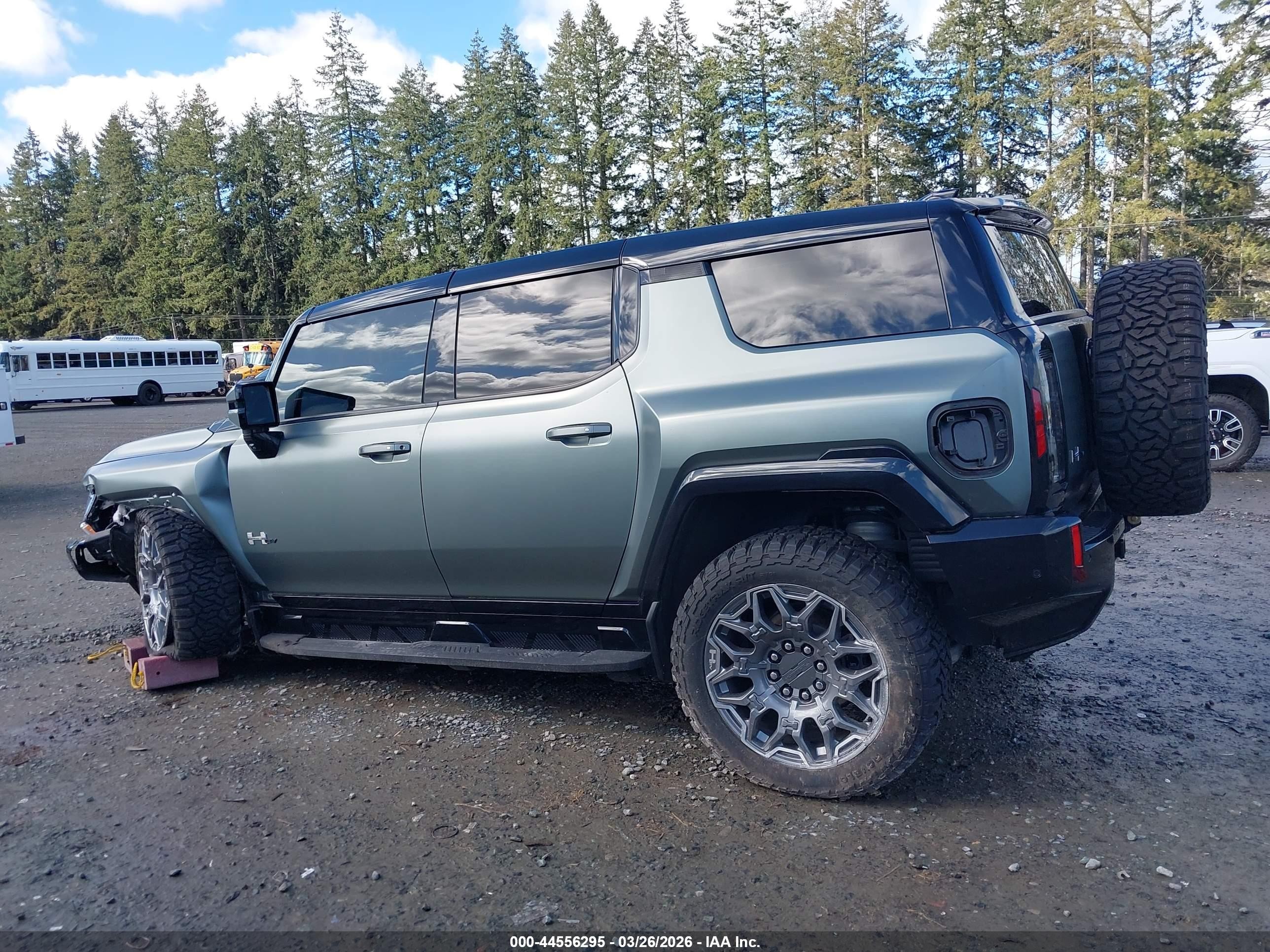 2024 Gmc Hummer Ev Suv 3x Gray vin: 1GKB0RDC3RU100038