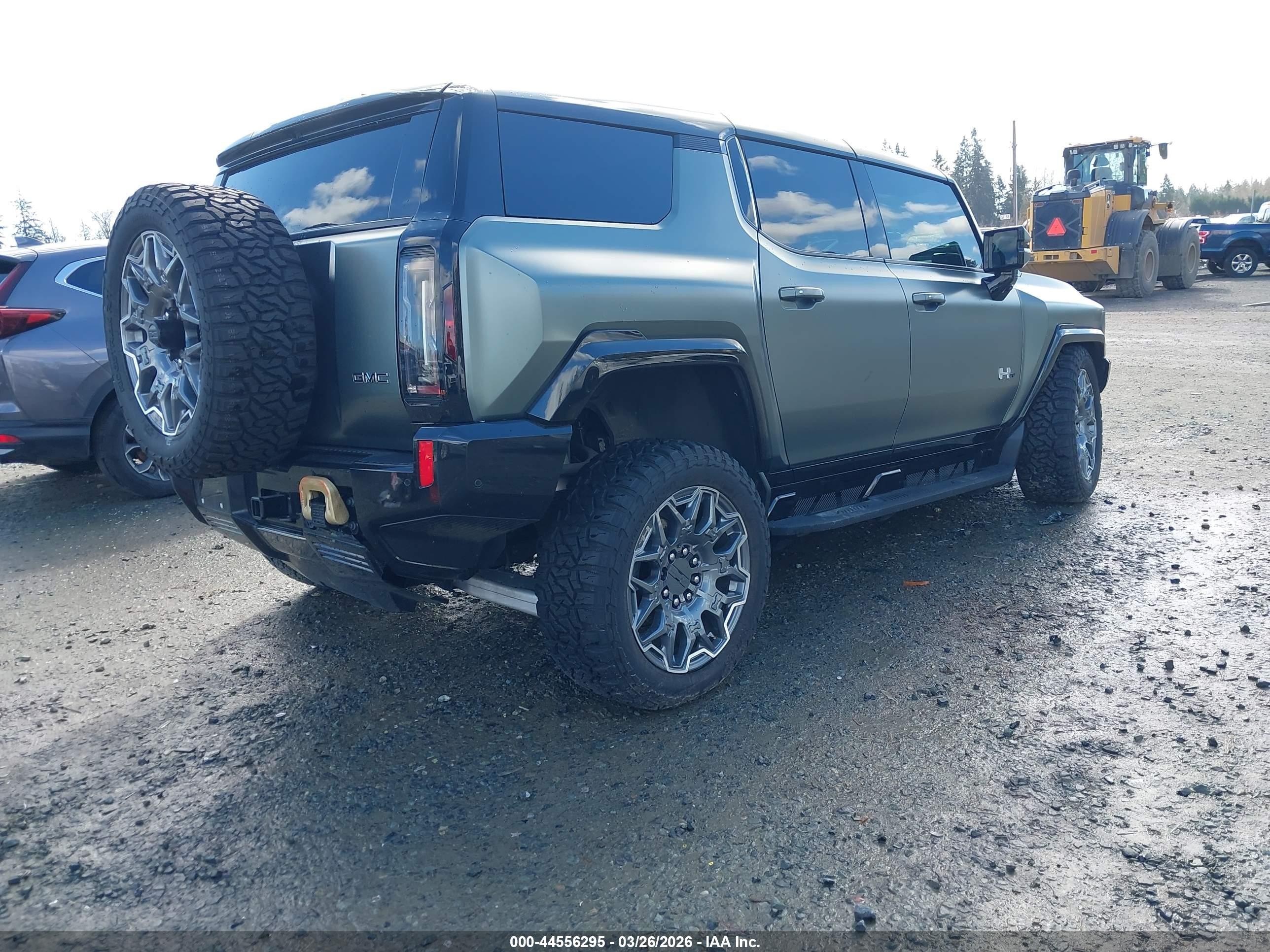 2024 Gmc Hummer Ev Suv 3x Gray vin: 1GKB0RDC3RU100038