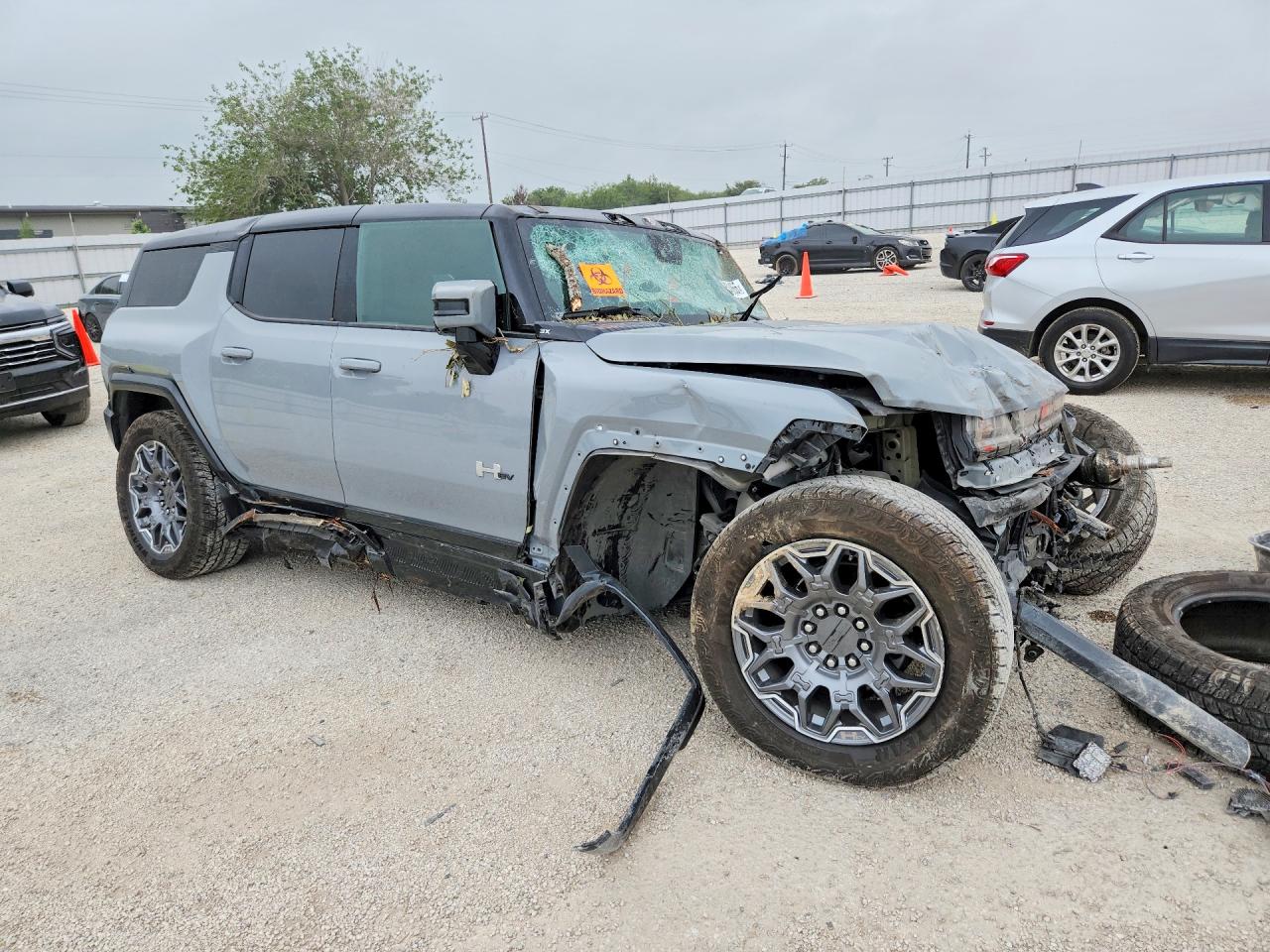 2024 Gmc Hummer Suv 3x Gray vin: 1GKB0RDC8RU113125