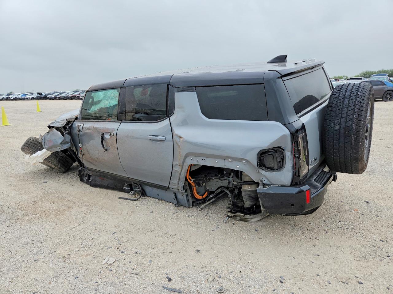 2024 Gmc Hummer Suv 3x Gray vin: 1GKB0RDC8RU113125