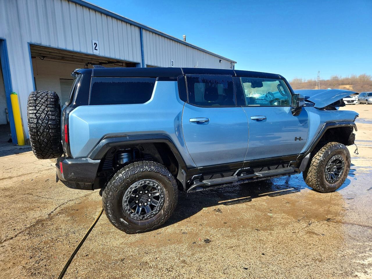2024 Gmc Hummer Suv 3x Extreme Off Road Blue vin: 1GKB0SDC8RU109163