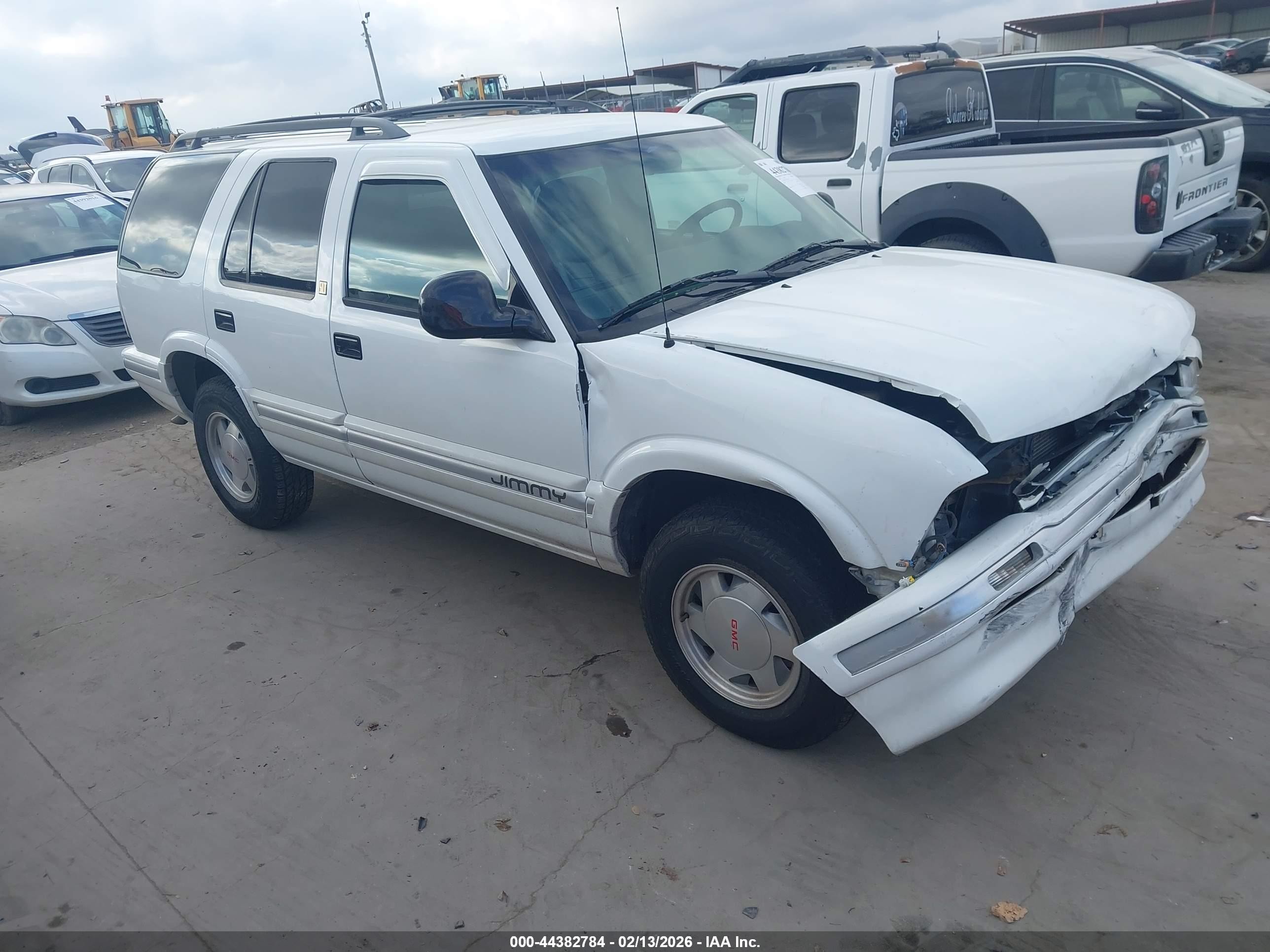 1996 Gmc Jimmy   White vin: 1GKCS13W2T2513681