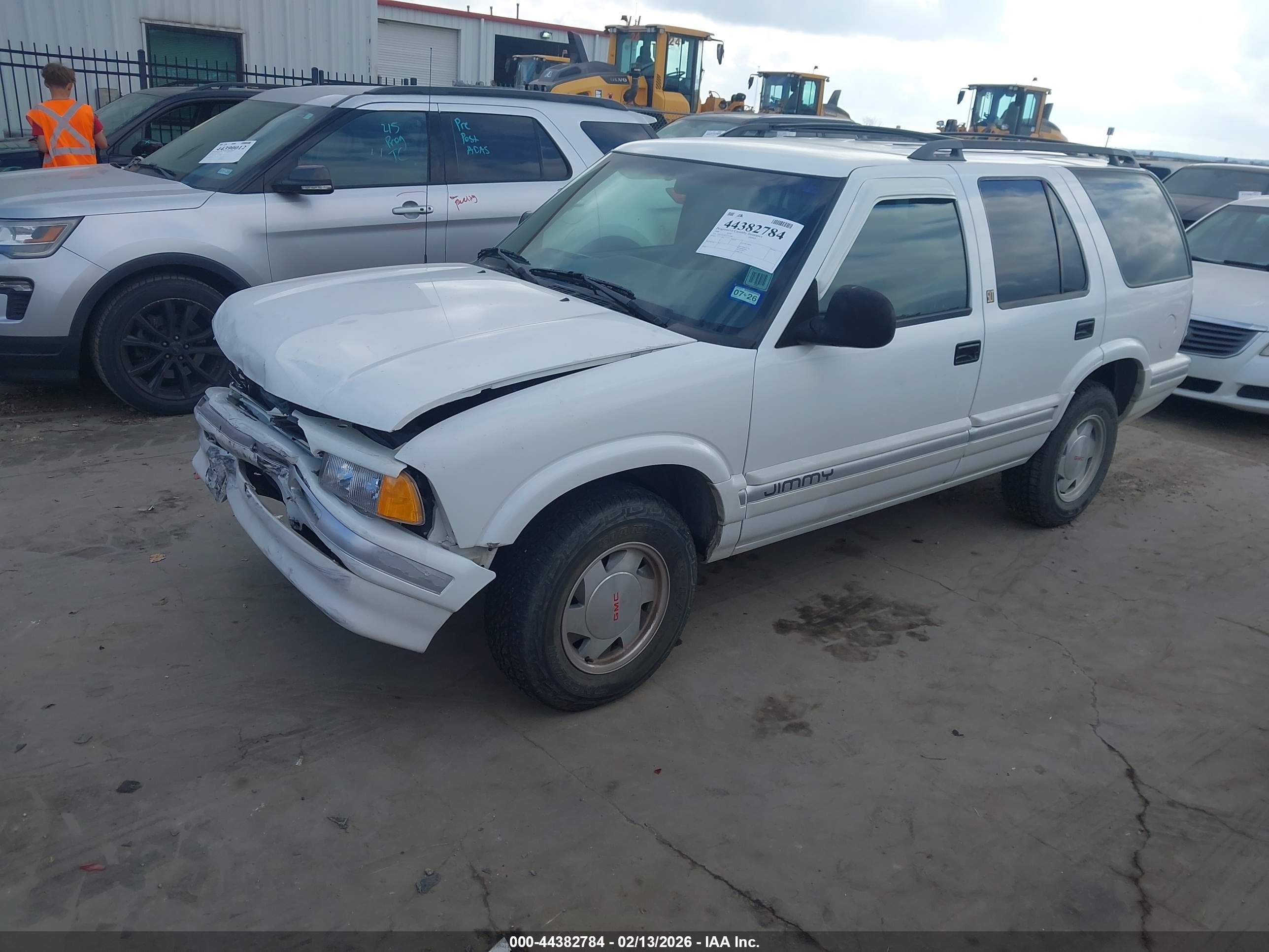 1996 Gmc Jimmy   White vin: 1GKCS13W2T2513681