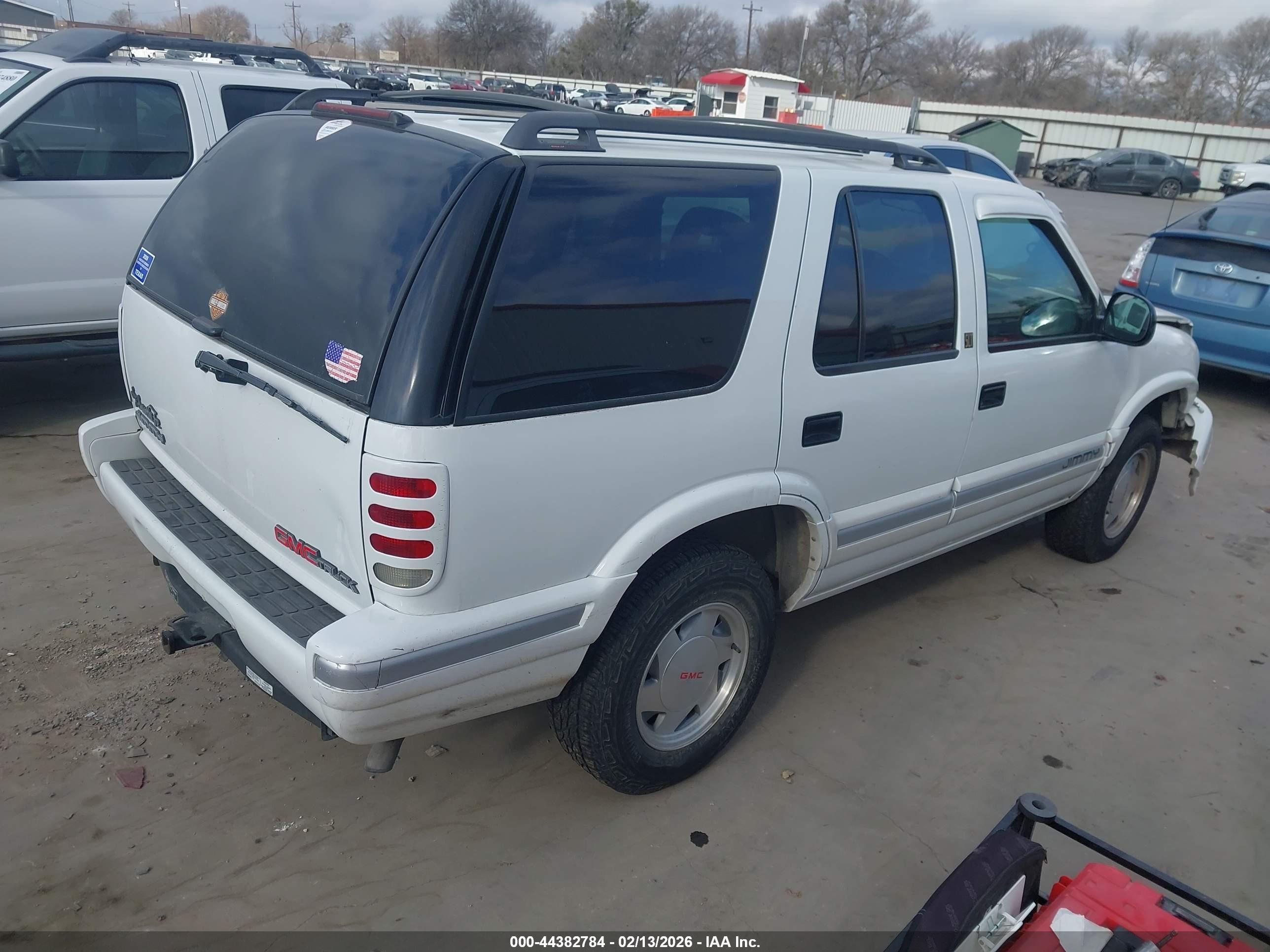 1996 Gmc Jimmy   White vin: 1GKCS13W2T2513681