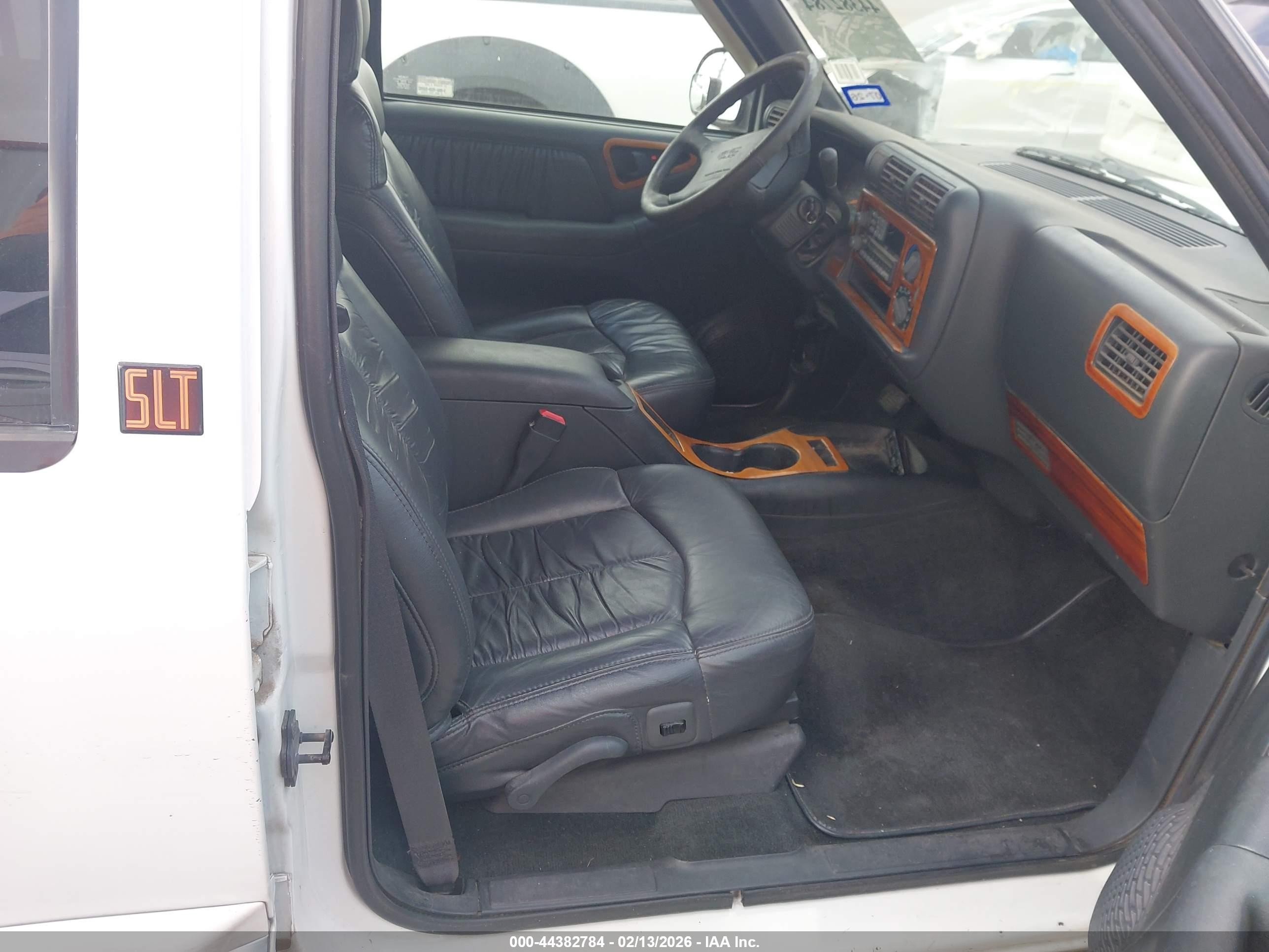 1996 Gmc Jimmy   White vin: 1GKCS13W2T2513681