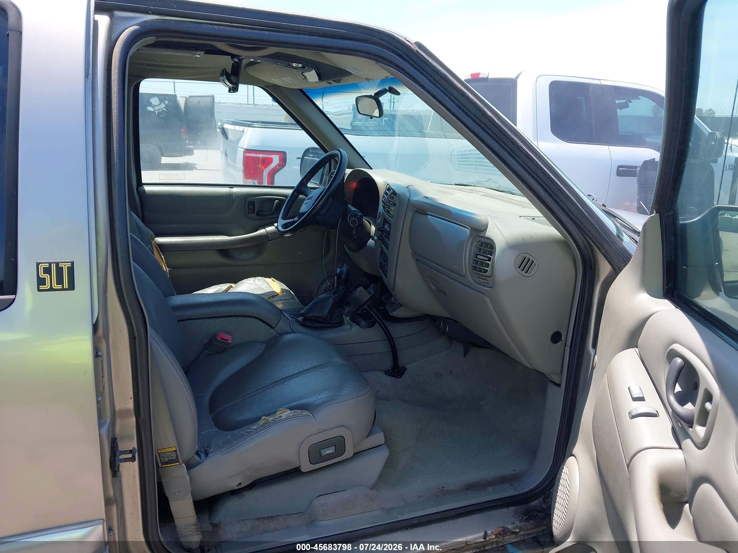 2000 Gmc Jimmy   Золотой vin: 1GKCS13W2Y2143856