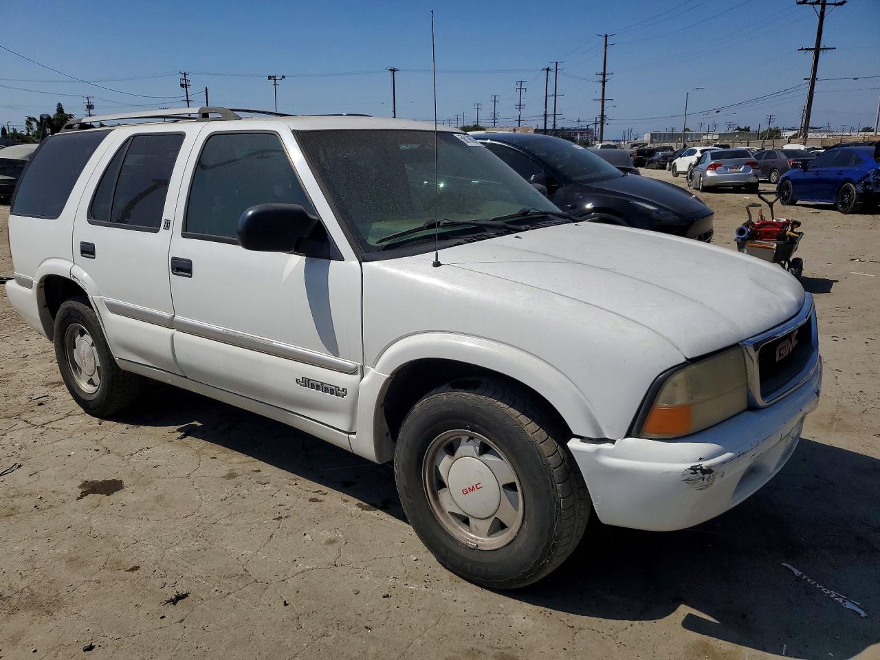 1999 Gmc Jimmy White vin: 1GKCS13W4X2547613