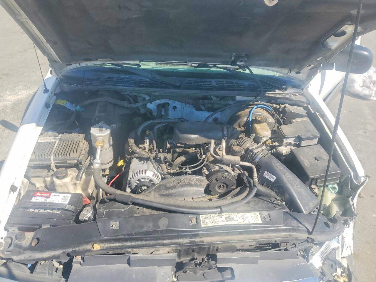 2000 Gmc Jimmy White vin: 1GKCS13W4Y2329480
