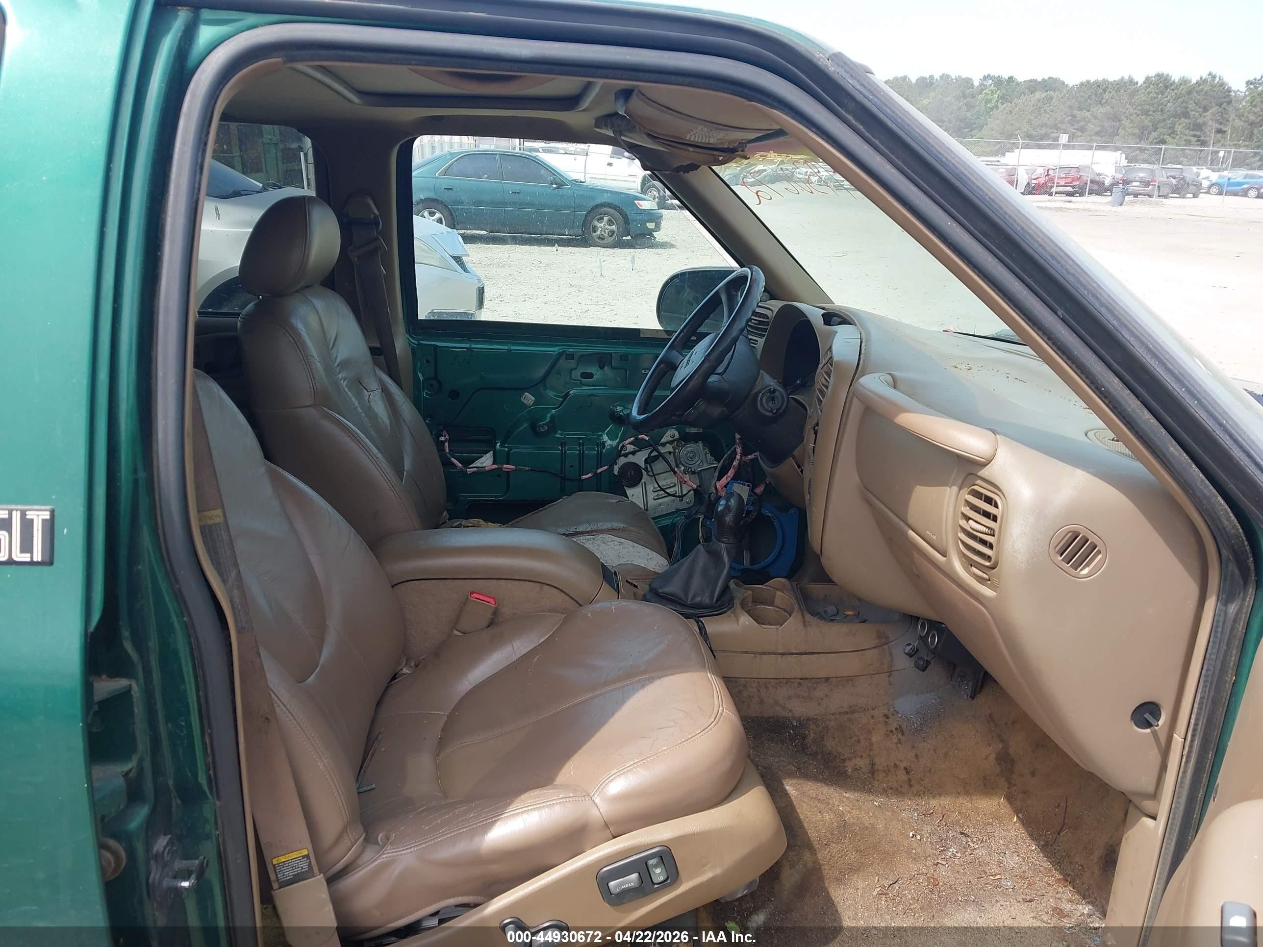 1999 Gmc Jimmy Slt Green vin: 1GKCS13W9X2501601