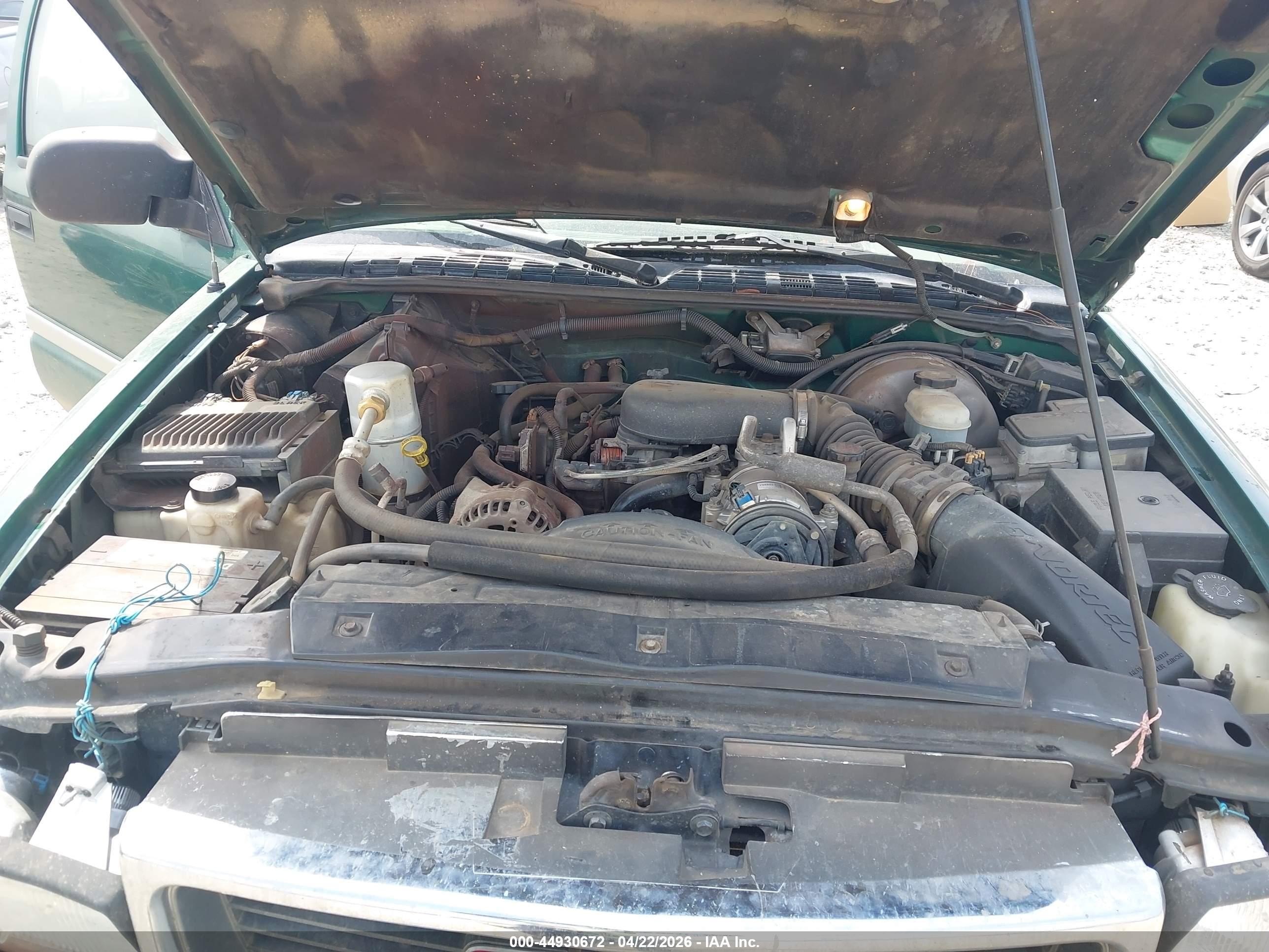 1999 Gmc Jimmy Slt Green vin: 1GKCS13W9X2501601