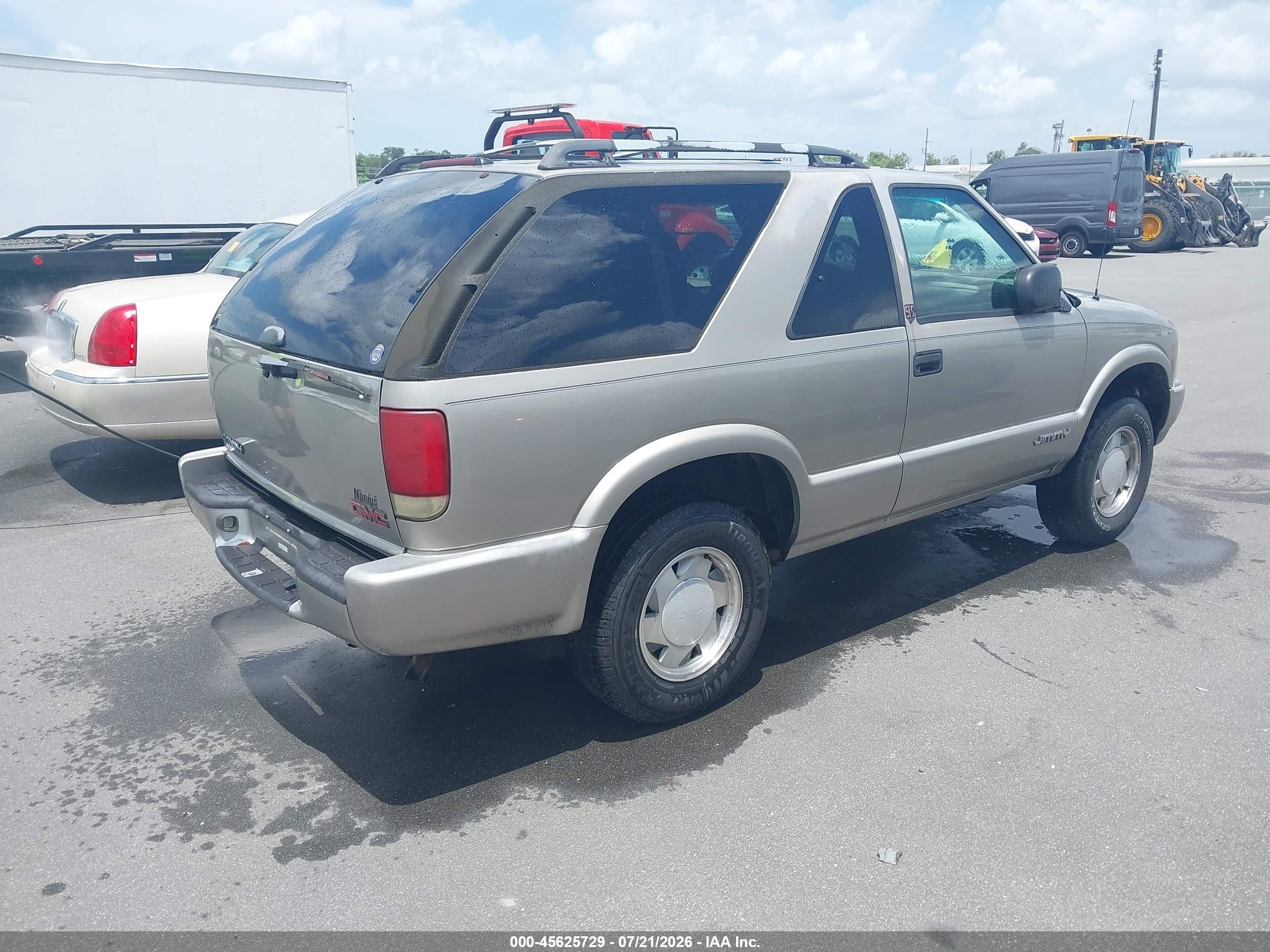 2001 Gmc Jimmy Sls Gold vin: 1GKCS18W61K171867