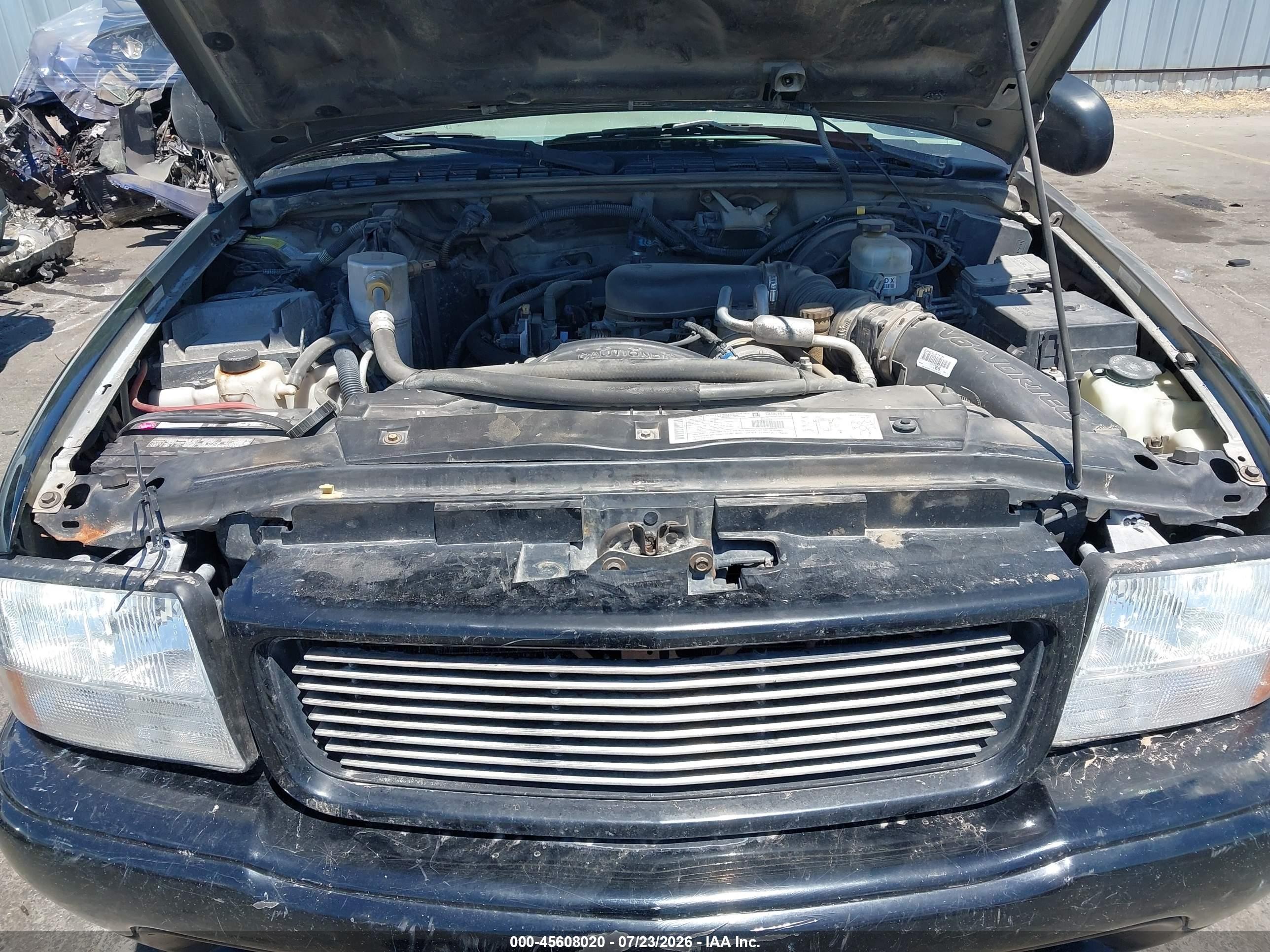 2001 Gmc Jimmy Sls W/1sb Black vin: 1GKCT18W51K222658