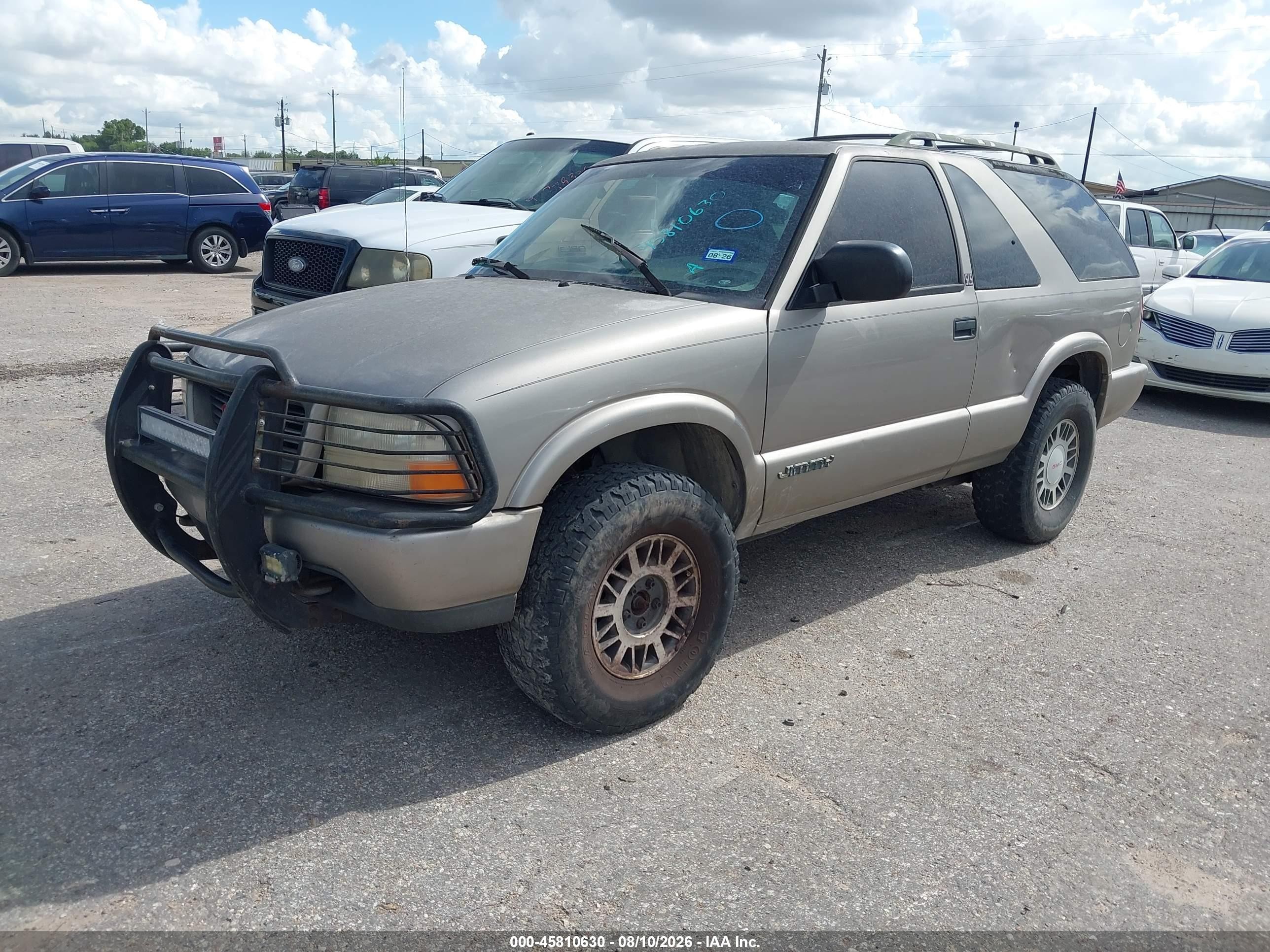 2001 Gmc Jimmy Sls W/1sb Бежевый vin: 1GKCT18W91K101258