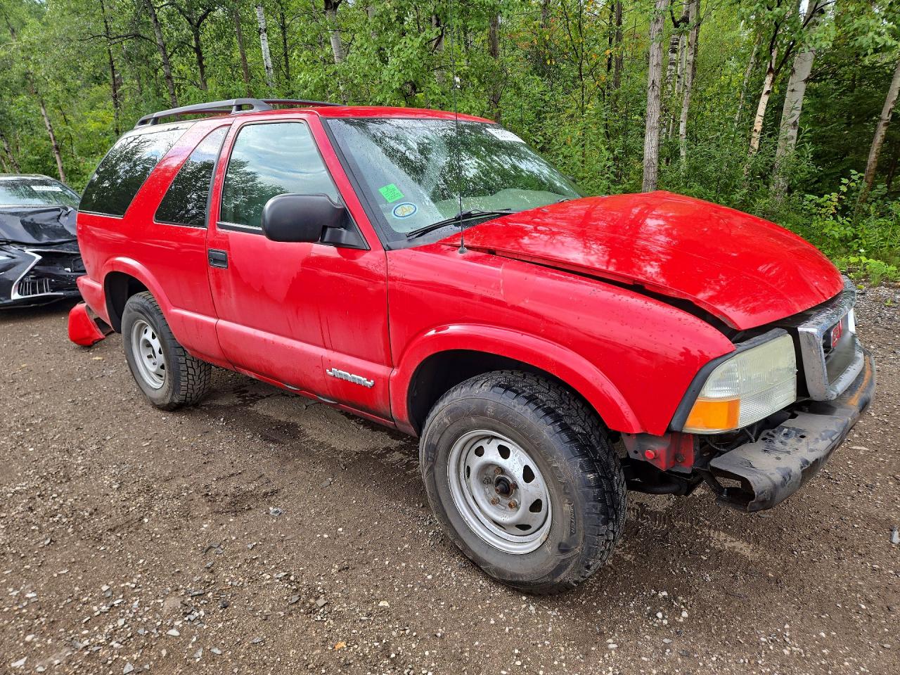 2005 Gmc Jimmy Sls Red vin: 1GKCT18X65K112376