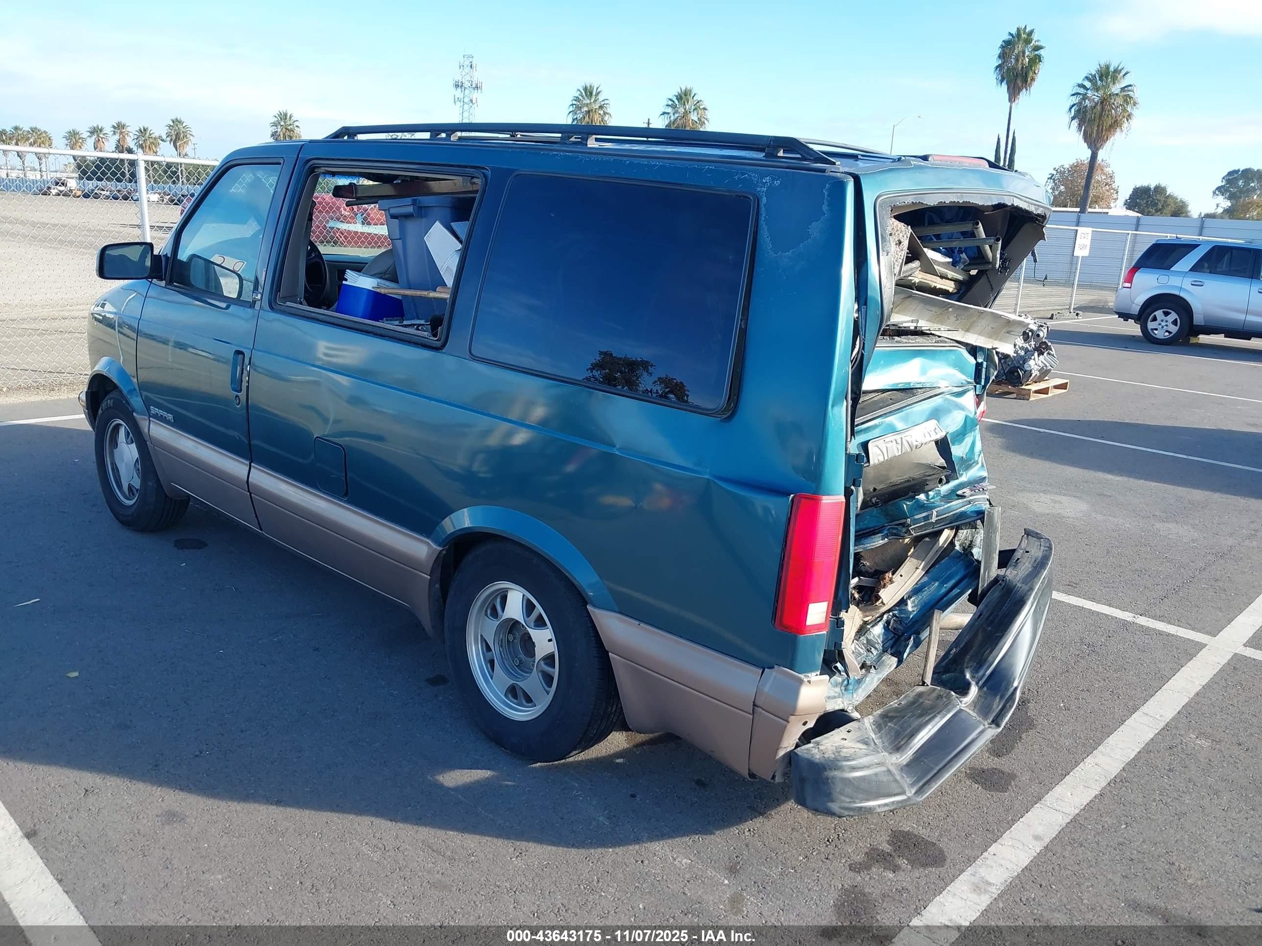 1998 Gmc Safari Sle Зеленый vin: 1GKDM19W2WB505476