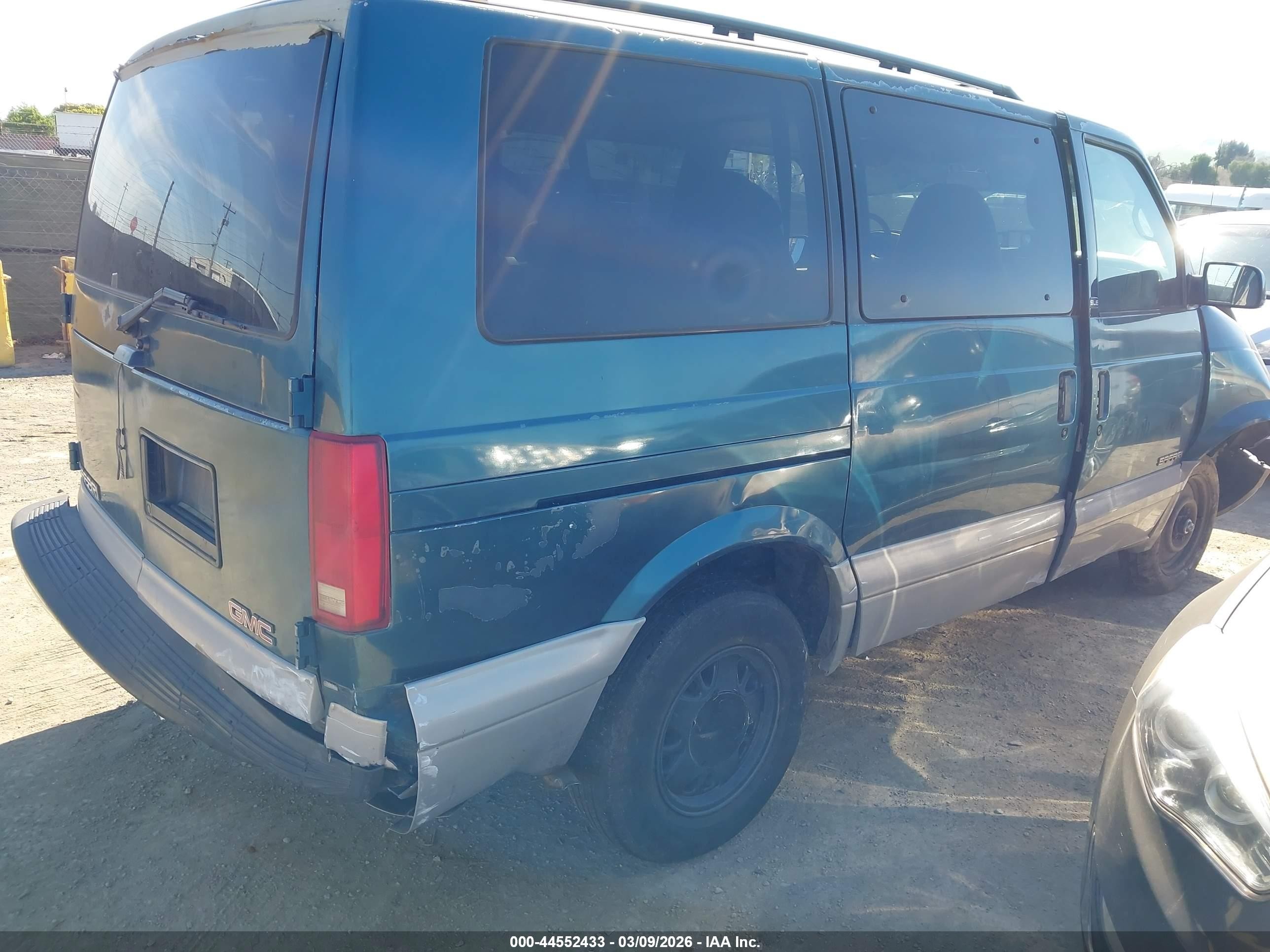 1998 Gmc Safari Sle Зеленый vin: 1GKDM19W4WB522103