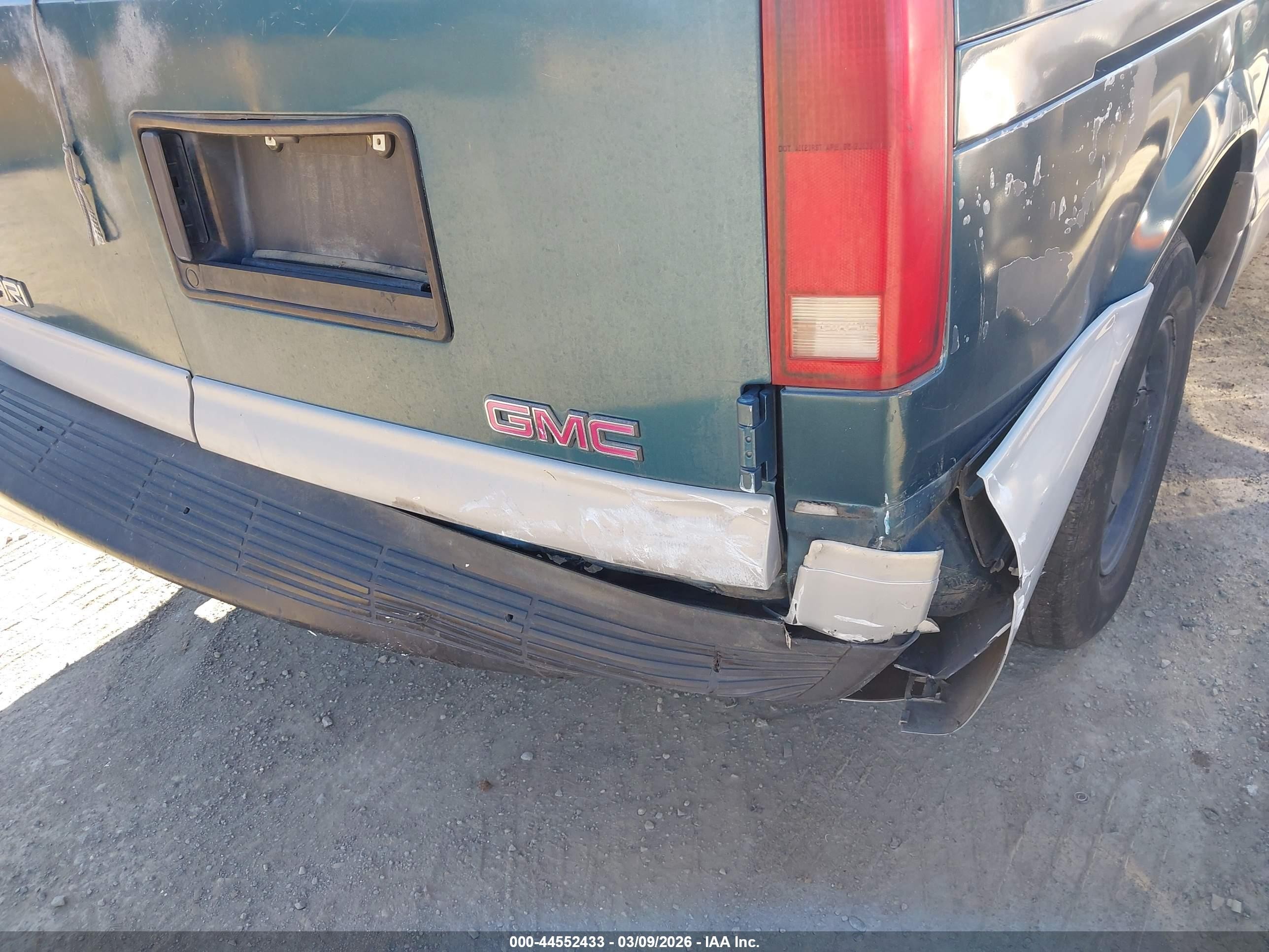 1998 Gmc Safari Sle Зеленый vin: 1GKDM19W4WB522103