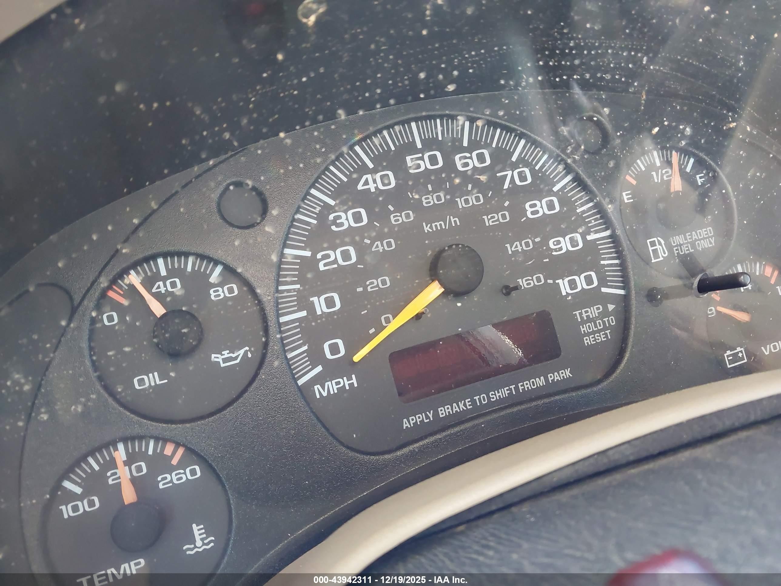 1998 Gmc Safari Sle Green vin: 1GKDM19W5WB526614