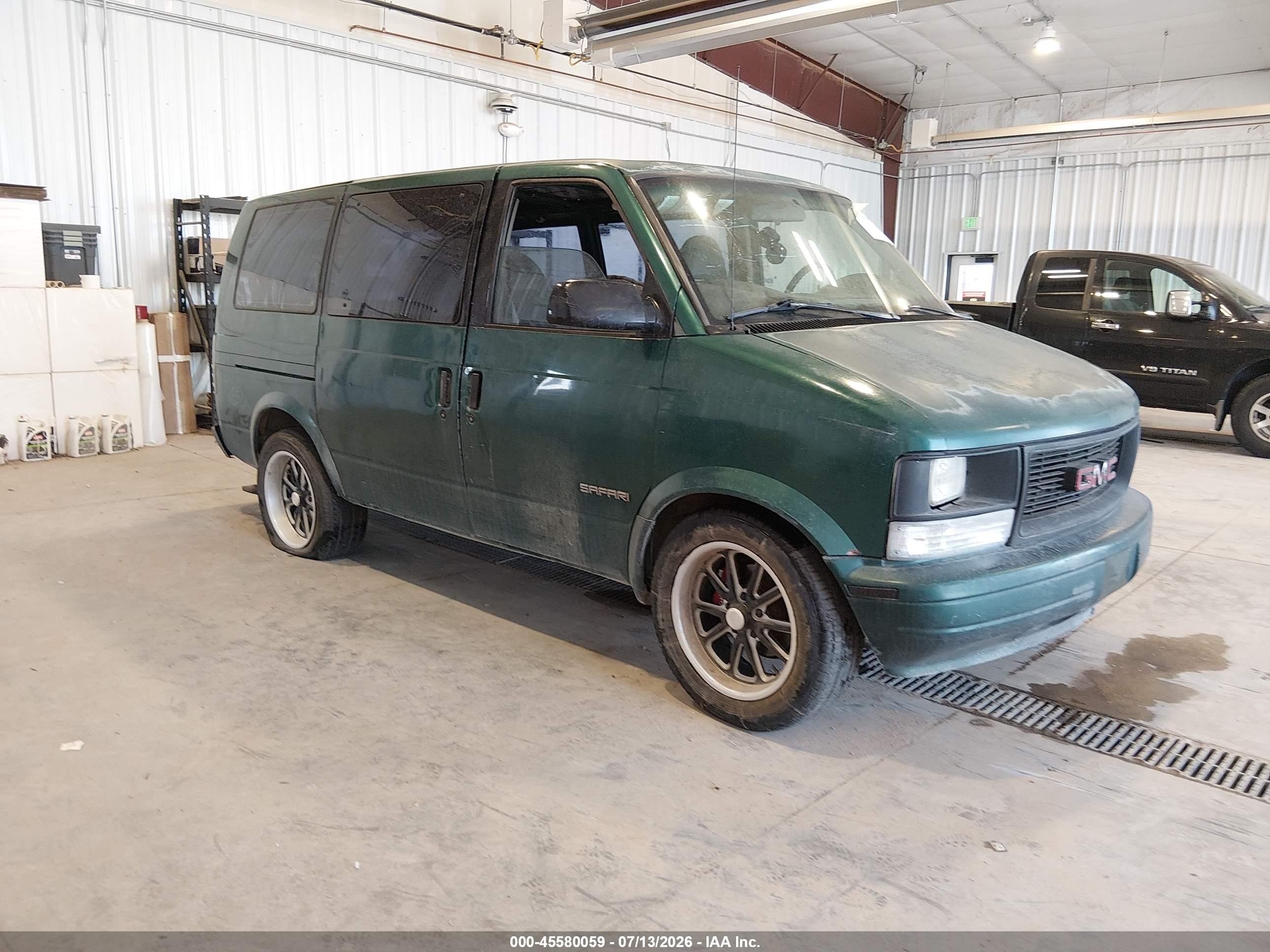 1999 Gmc Safari Passenger Sl Зеленый vin: 1GKDM19W5XB517655