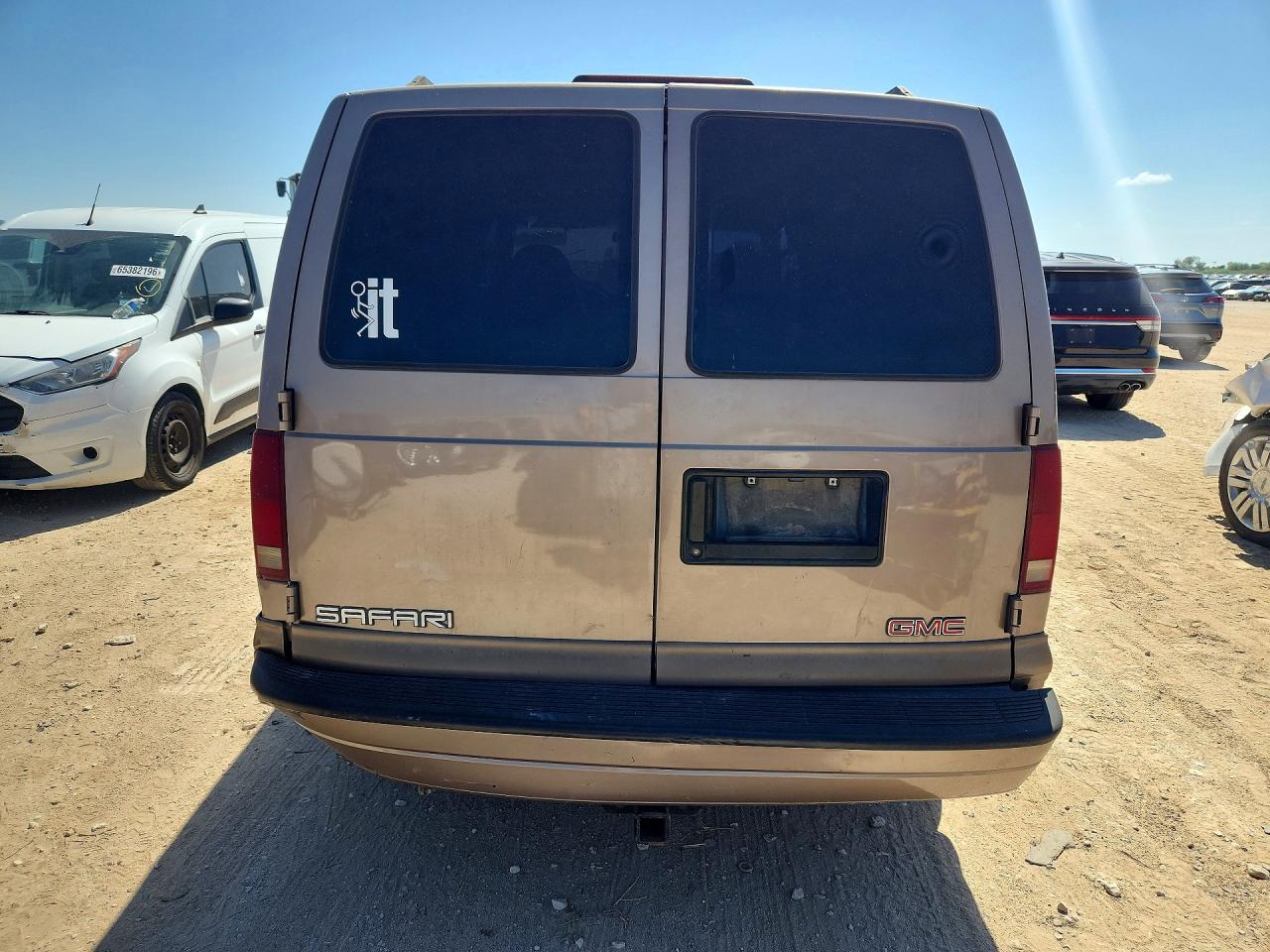 2001 Gmc Safari Xt Tan vin: 1GKDM19W61B514433