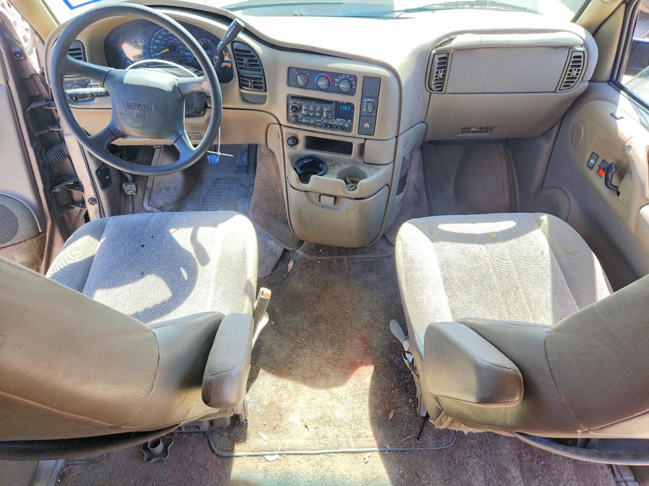 2001 Gmc Safari Xt Tan vin: 1GKDM19W61B514433