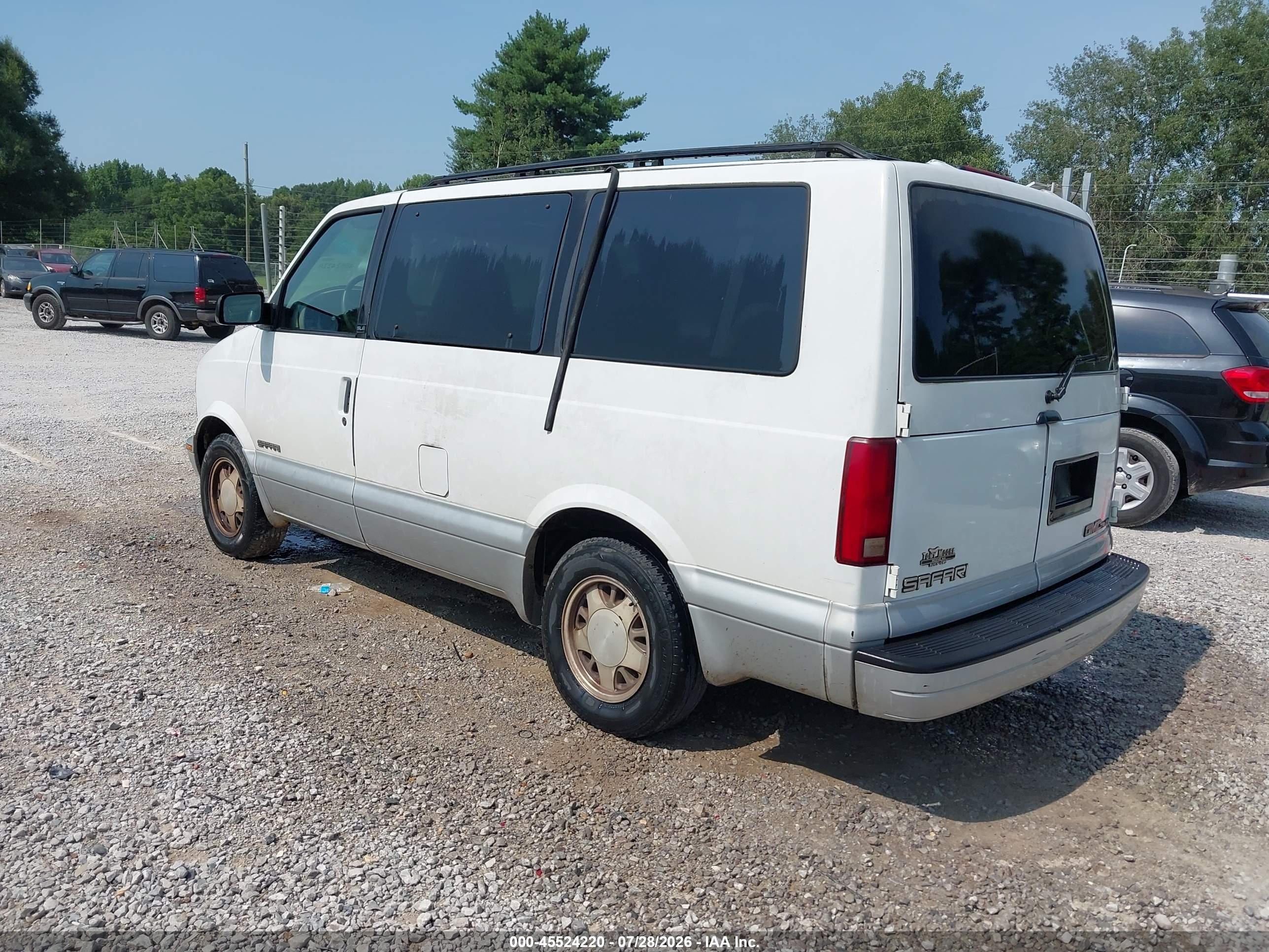 1996 Gmc Safari Xt Белый vin: 1GKDM19W7TB515755