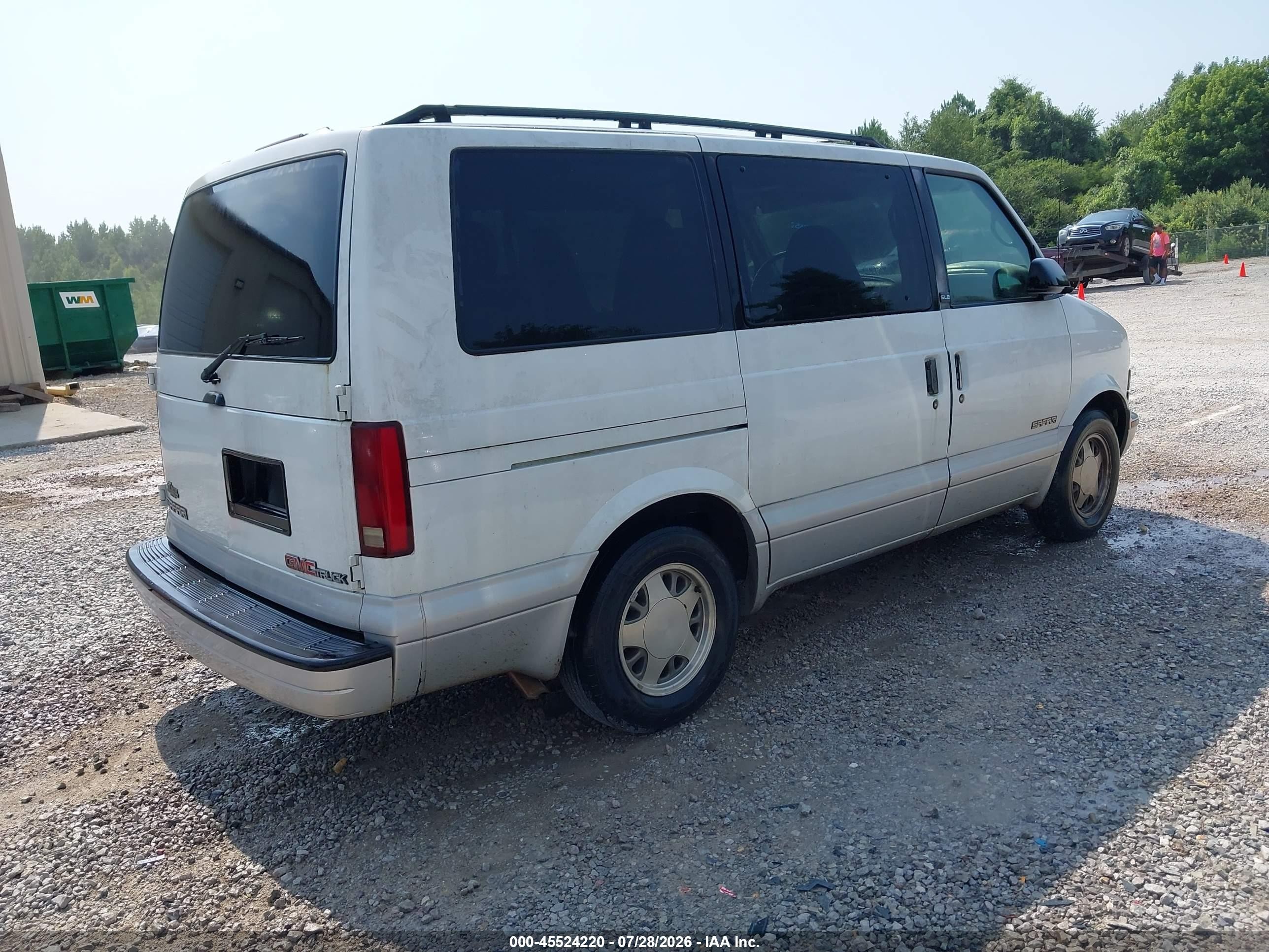 1996 Gmc Safari Xt Белый vin: 1GKDM19W7TB515755
