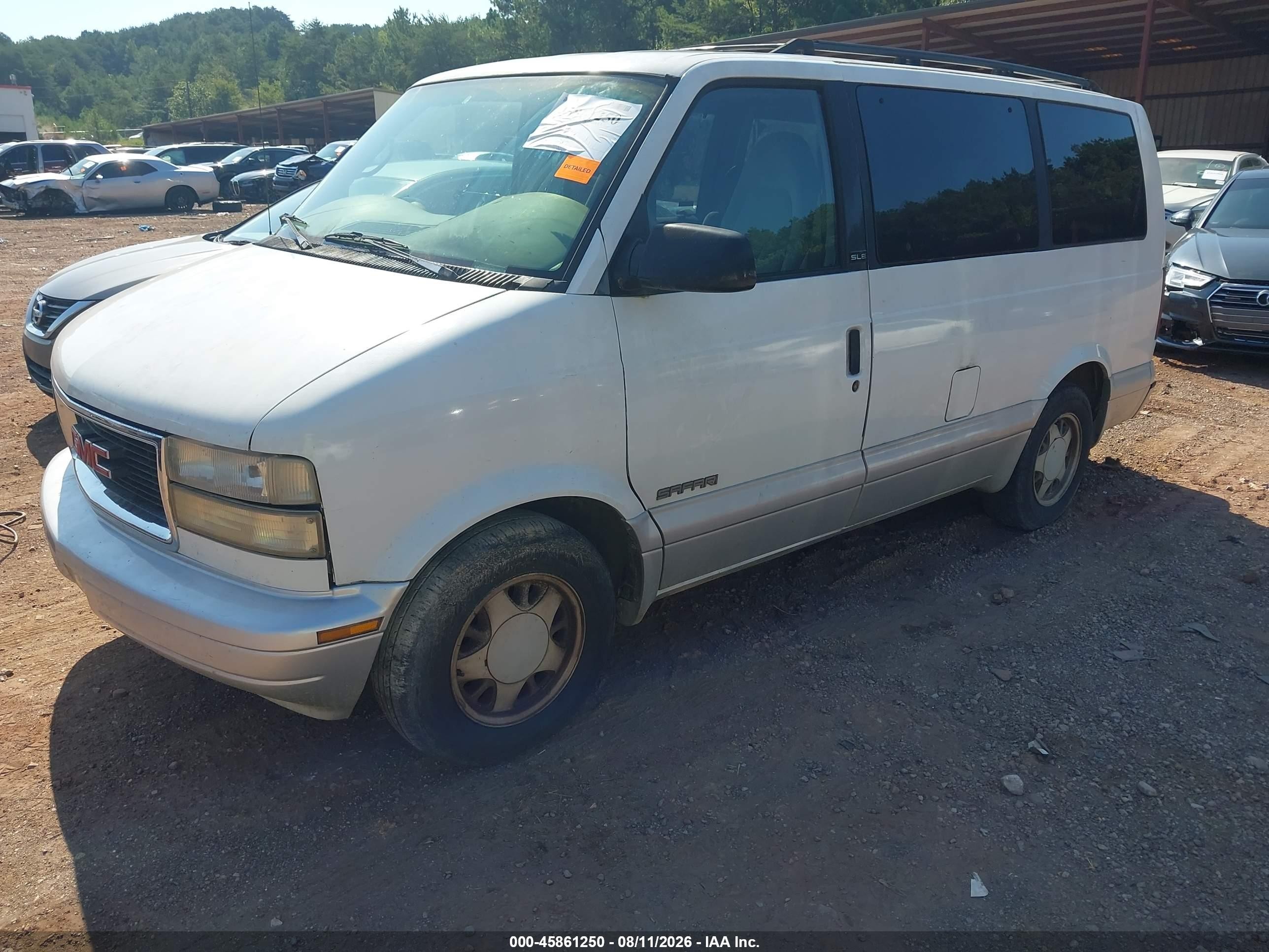 1996 Gmc Safari Xt White vin: 1GKDM19W7TB515755