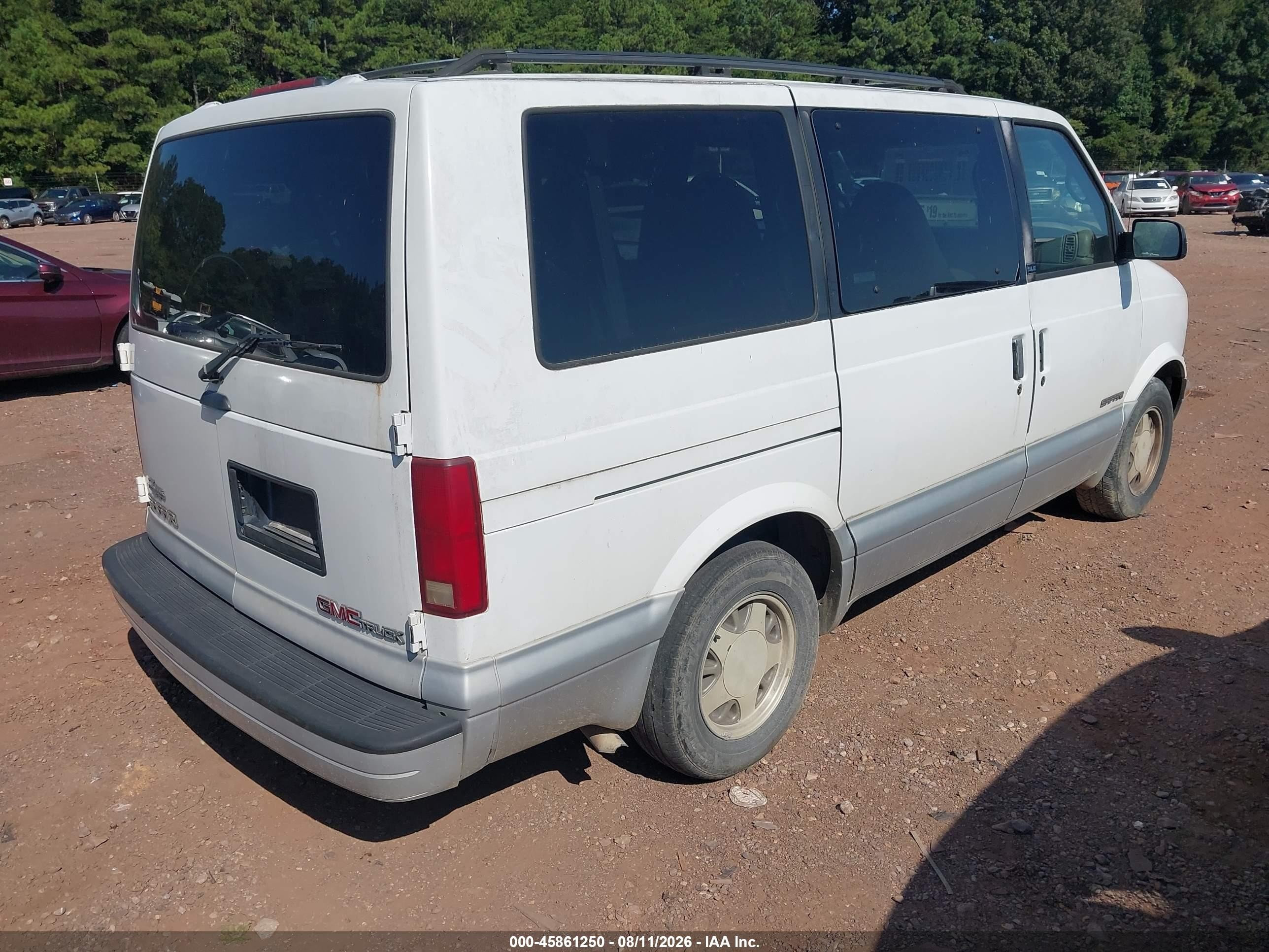 1996 Gmc Safari Xt White vin: 1GKDM19W7TB515755