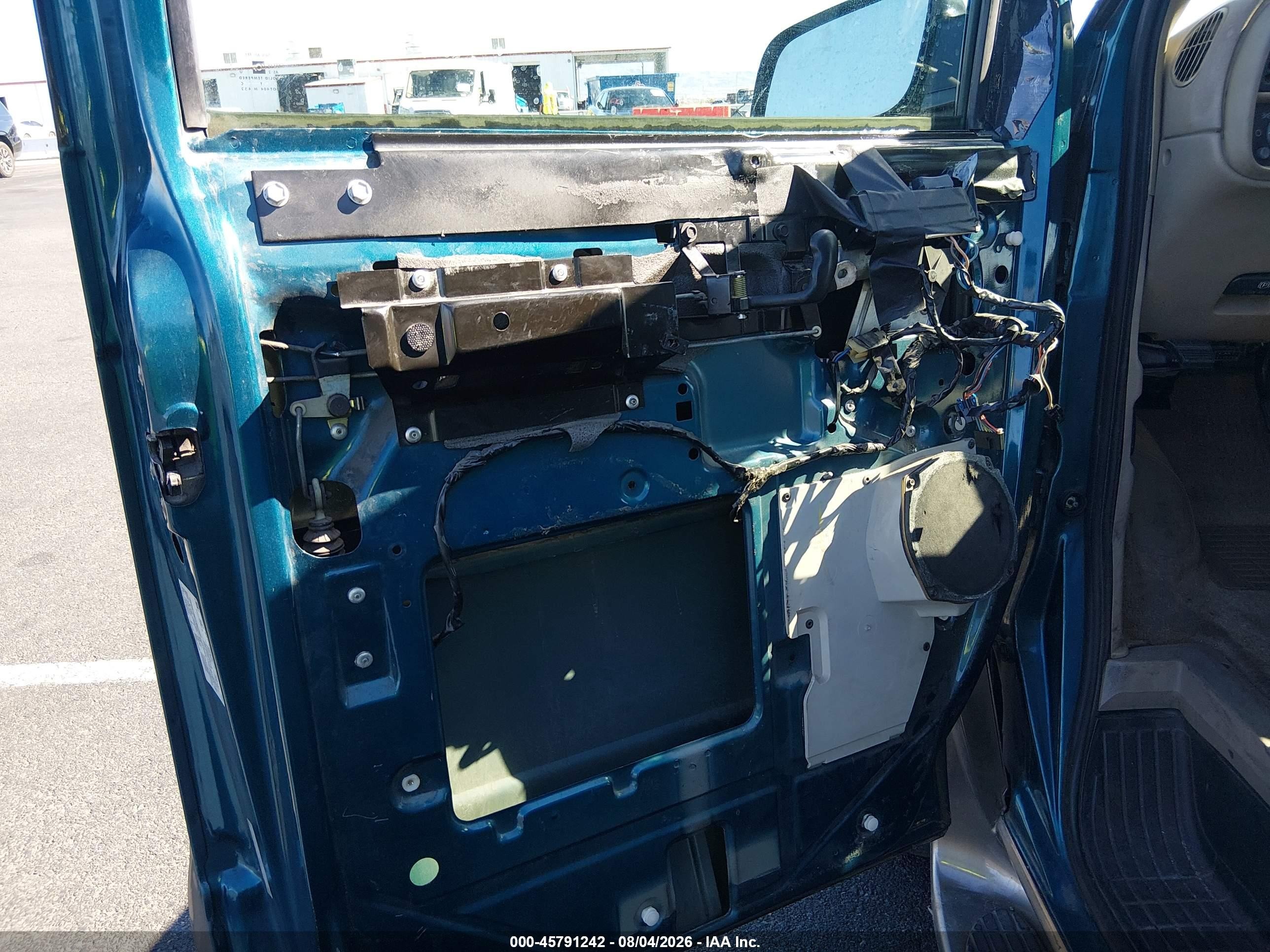 2000 Gmc Safari Sl Blue vin: 1GKDM19W7YB507887