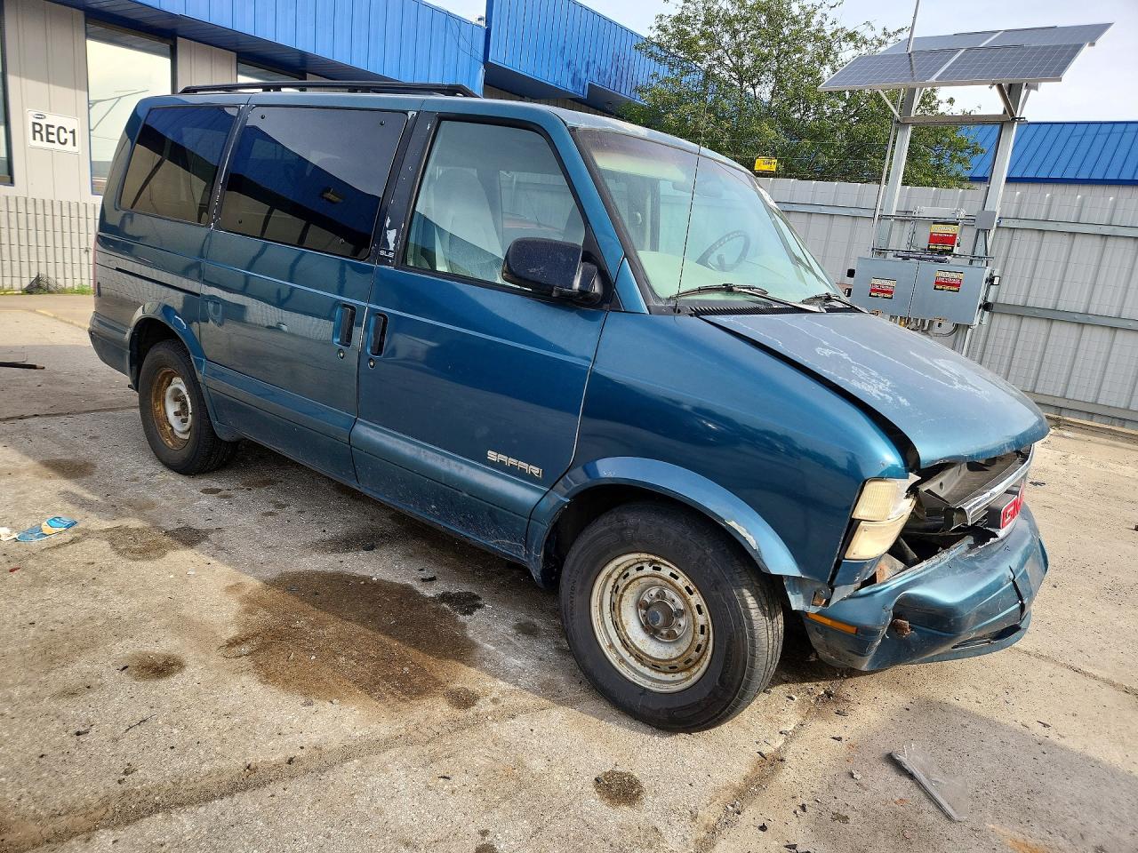 1996 Gmc Safari Xt Blue vin: 1GKDM19W8TB510967