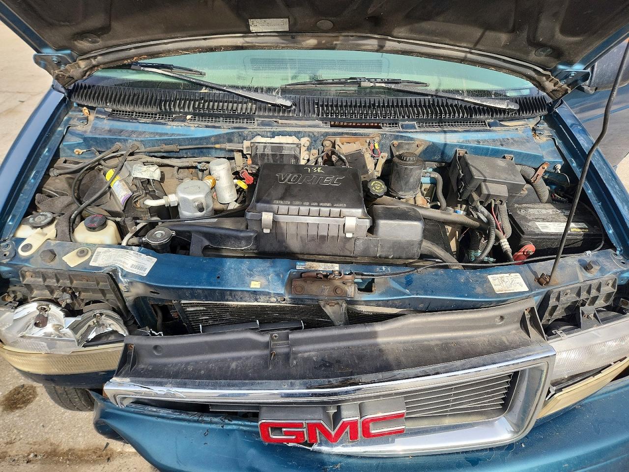 1996 Gmc Safari Xt Blue vin: 1GKDM19W8TB510967