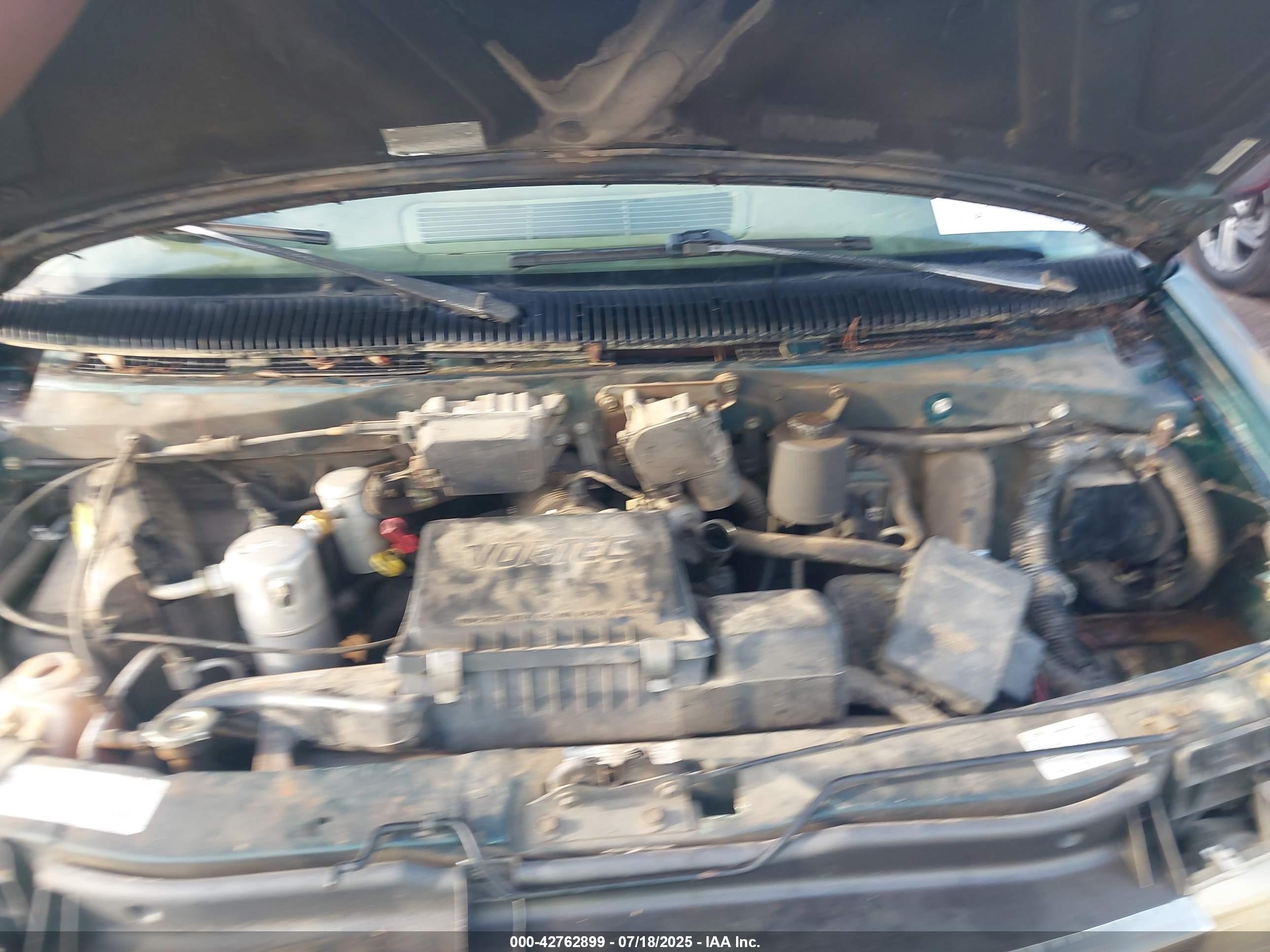 1997 Gmc Safari Passenger Slx Cmi Зеленый vin: 1GKDM19W8VB526931
