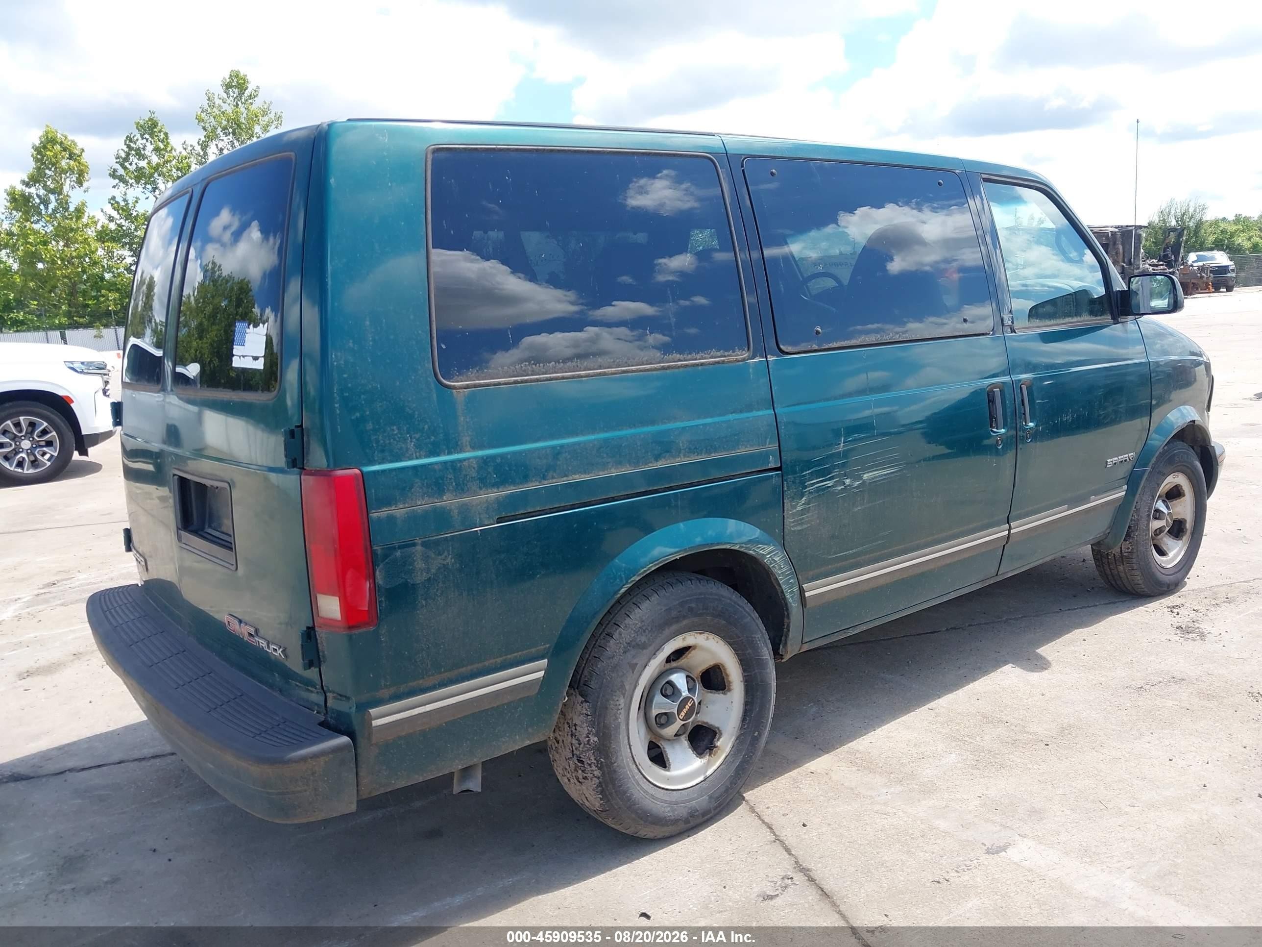 1997 Gmc Safari Passenger Slx Cmi Зеленый vin: 1GKDM19WXVB543598