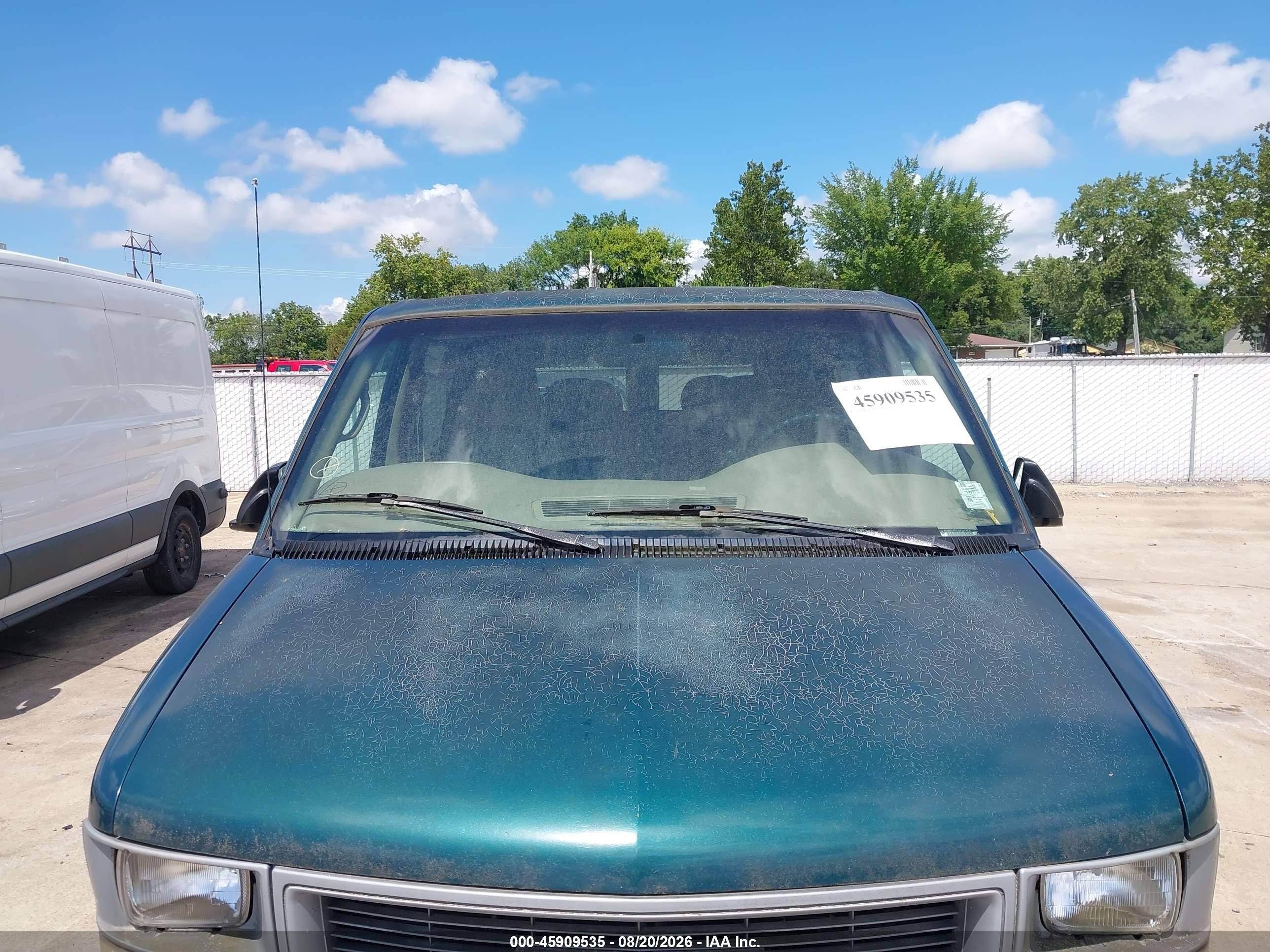 1997 Gmc Safari Passenger Slx Cmi Зеленый vin: 1GKDM19WXVB543598