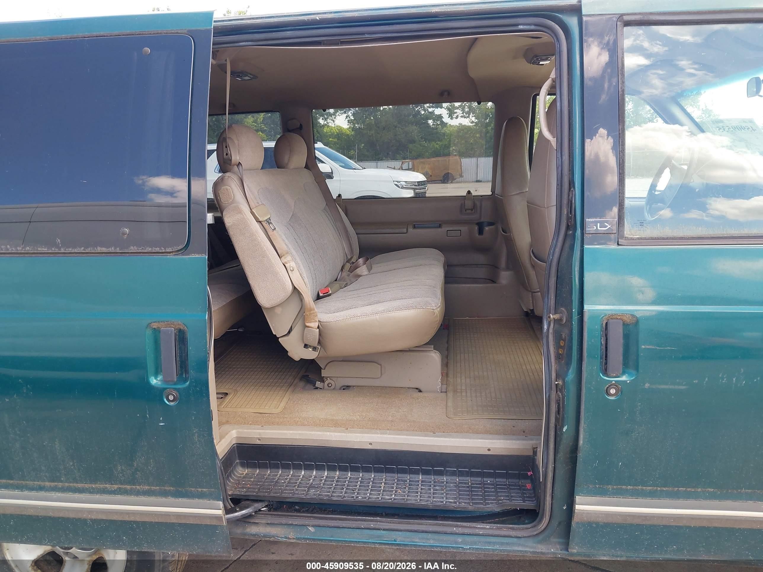 1997 Gmc Safari Passenger Slx Cmi Зеленый vin: 1GKDM19WXVB543598