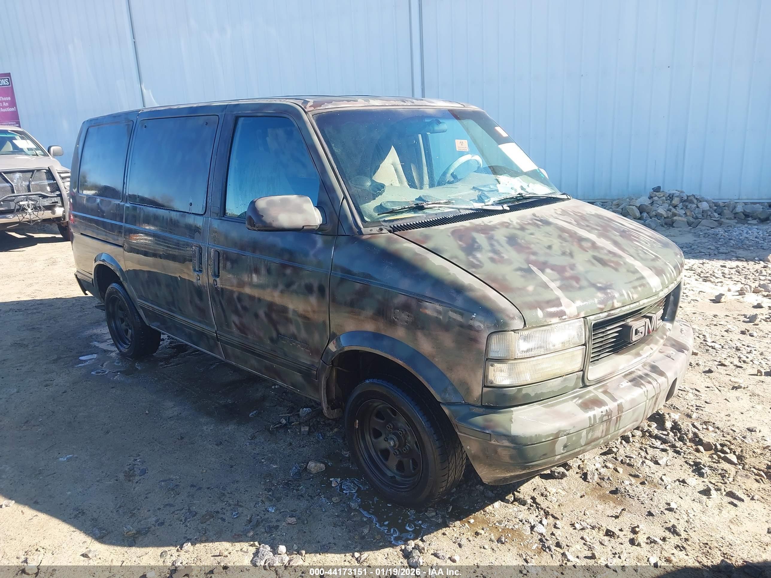 1998 Gmc Safari Sle Green vin: 1GKDM19WXWB508464