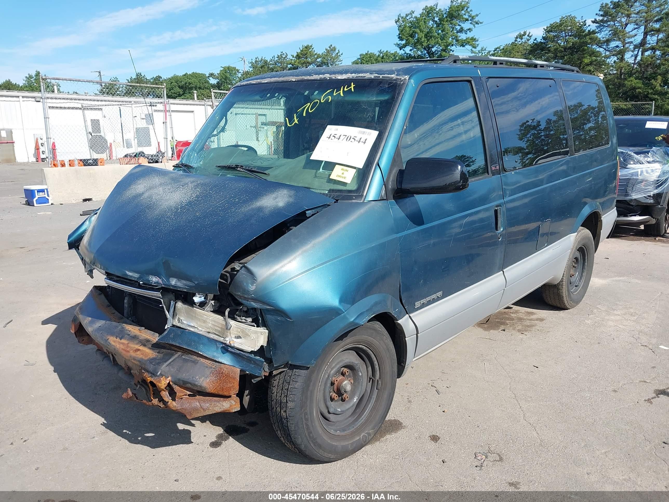 1999 Gmc Safari Passenger Sl Синий vin: 1GKDM19WXXB531938