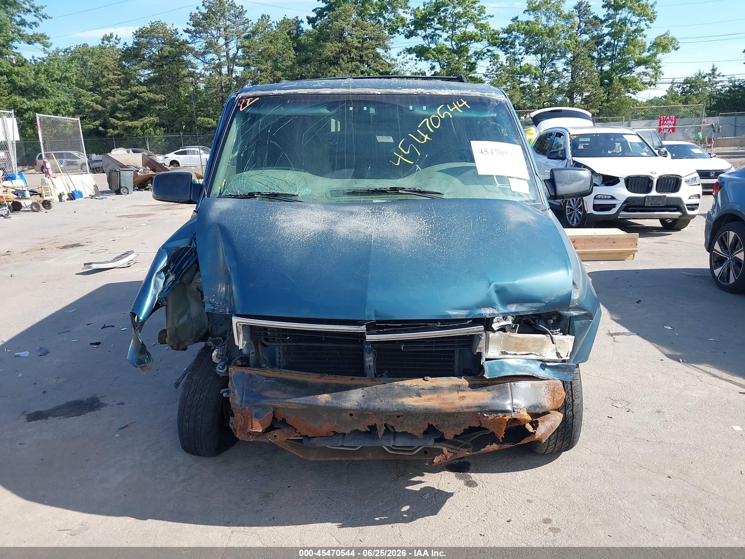 1999 Gmc Safari Passenger Sl Синий vin: 1GKDM19WXXB531938